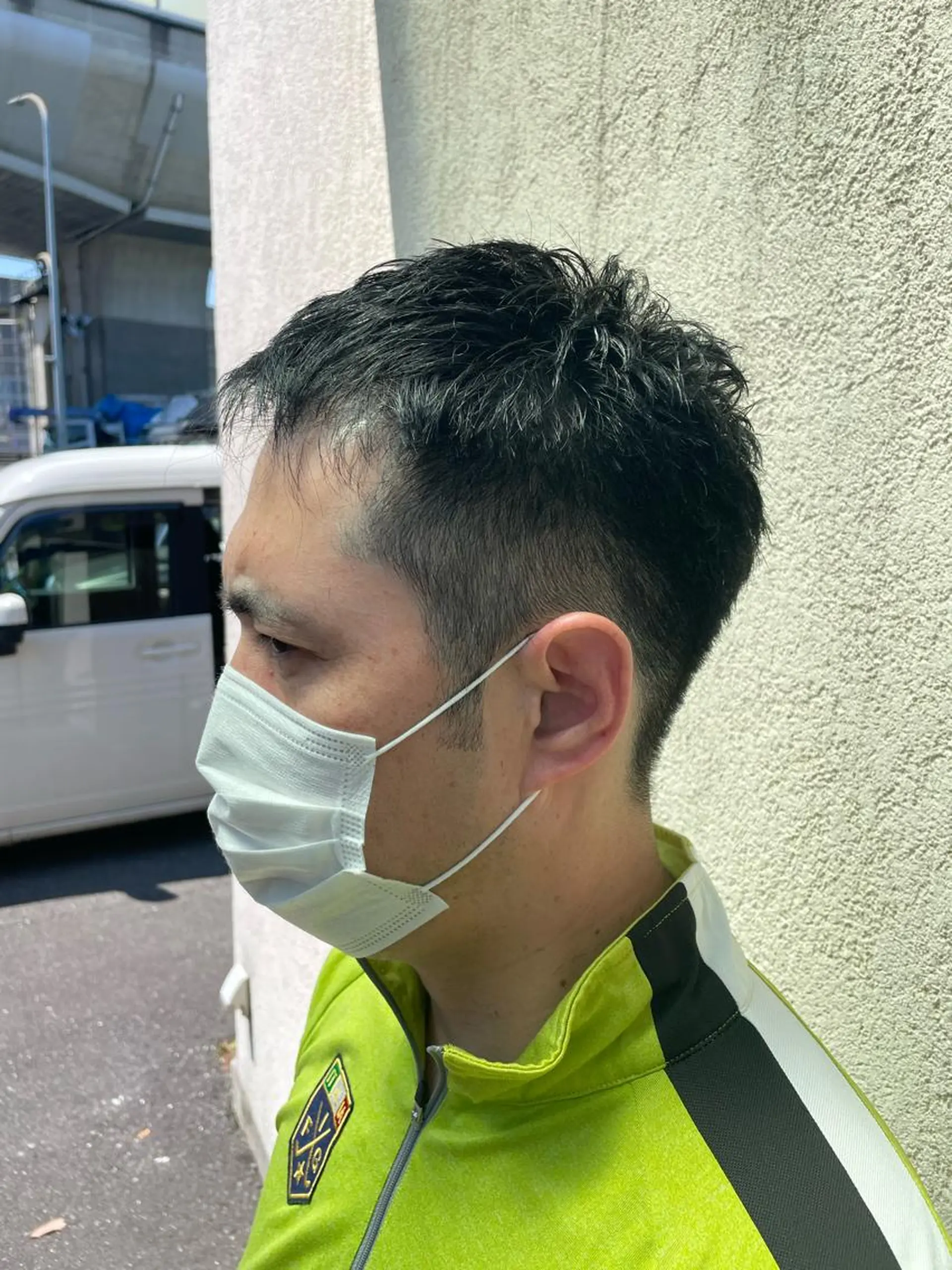 ショート メンズ RAPTURE 宝地店のヘアスタイル