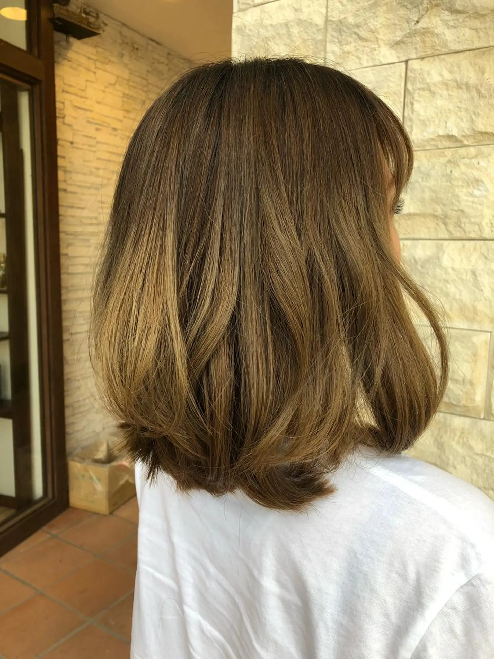 ミディアム カラー 高橋 瑞季のヘアスタイル