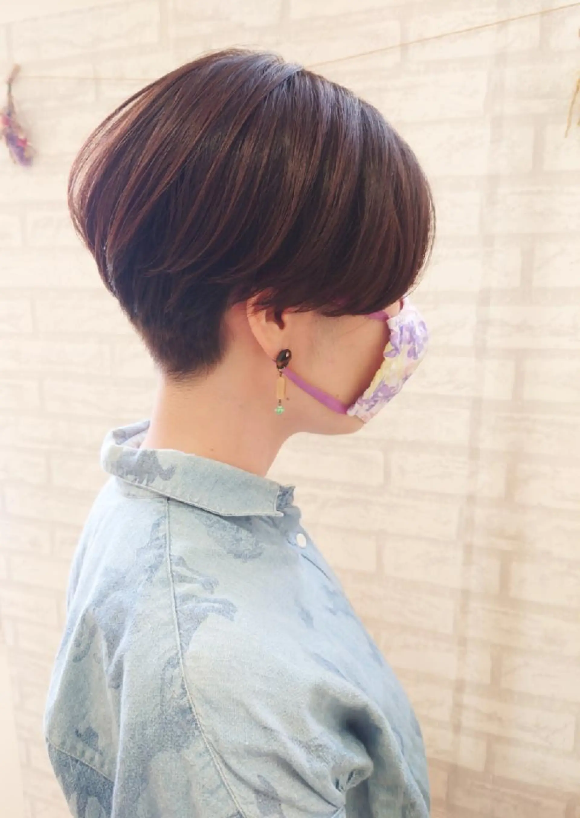 ショート カラー ブラウンカラー ラベンダーカラー ラベンダーブラウン ＊Cielo＊ 佐藤 幸世のヘアスタイル