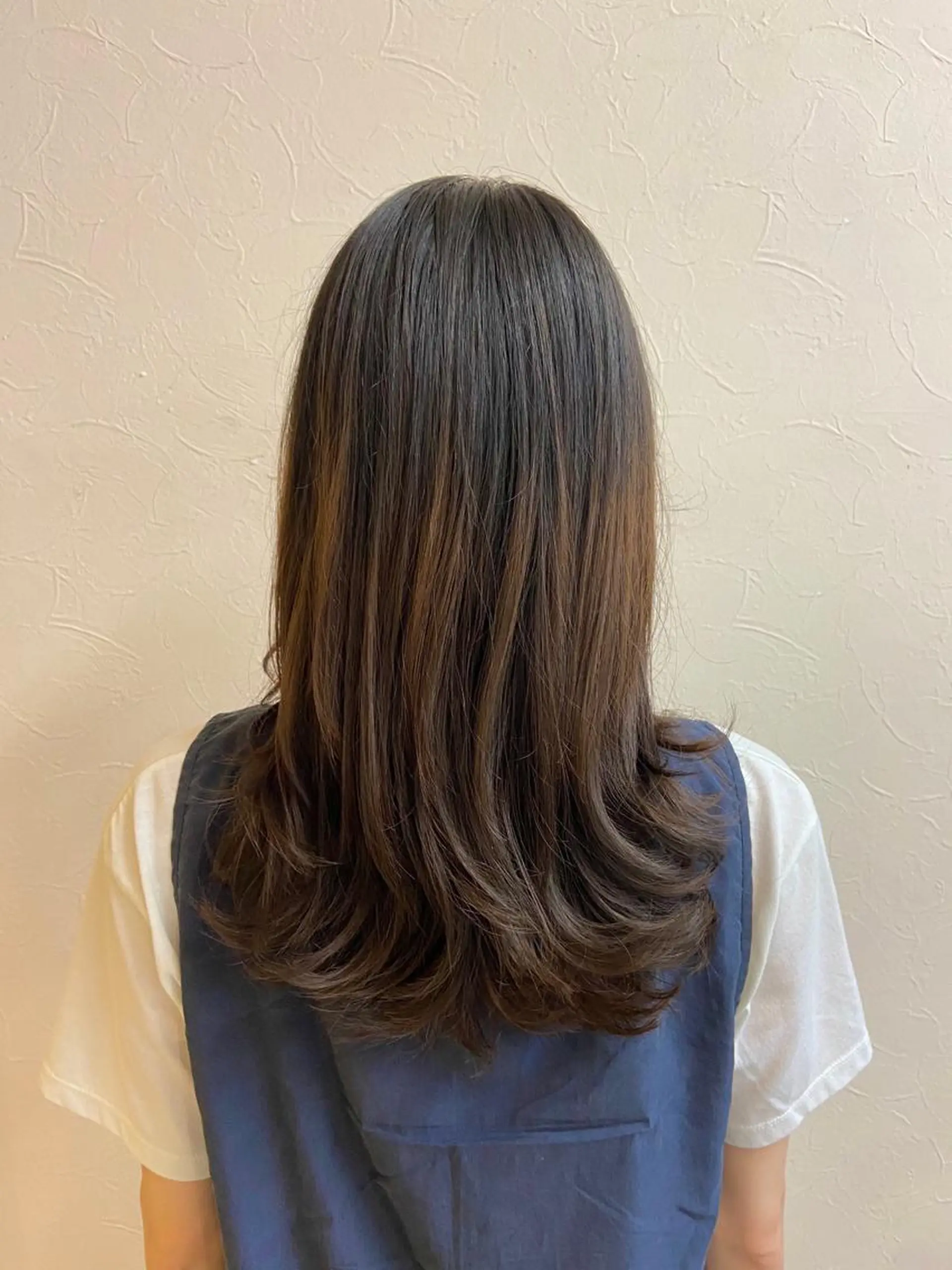 ロング 中川 真帆のヘアスタイル