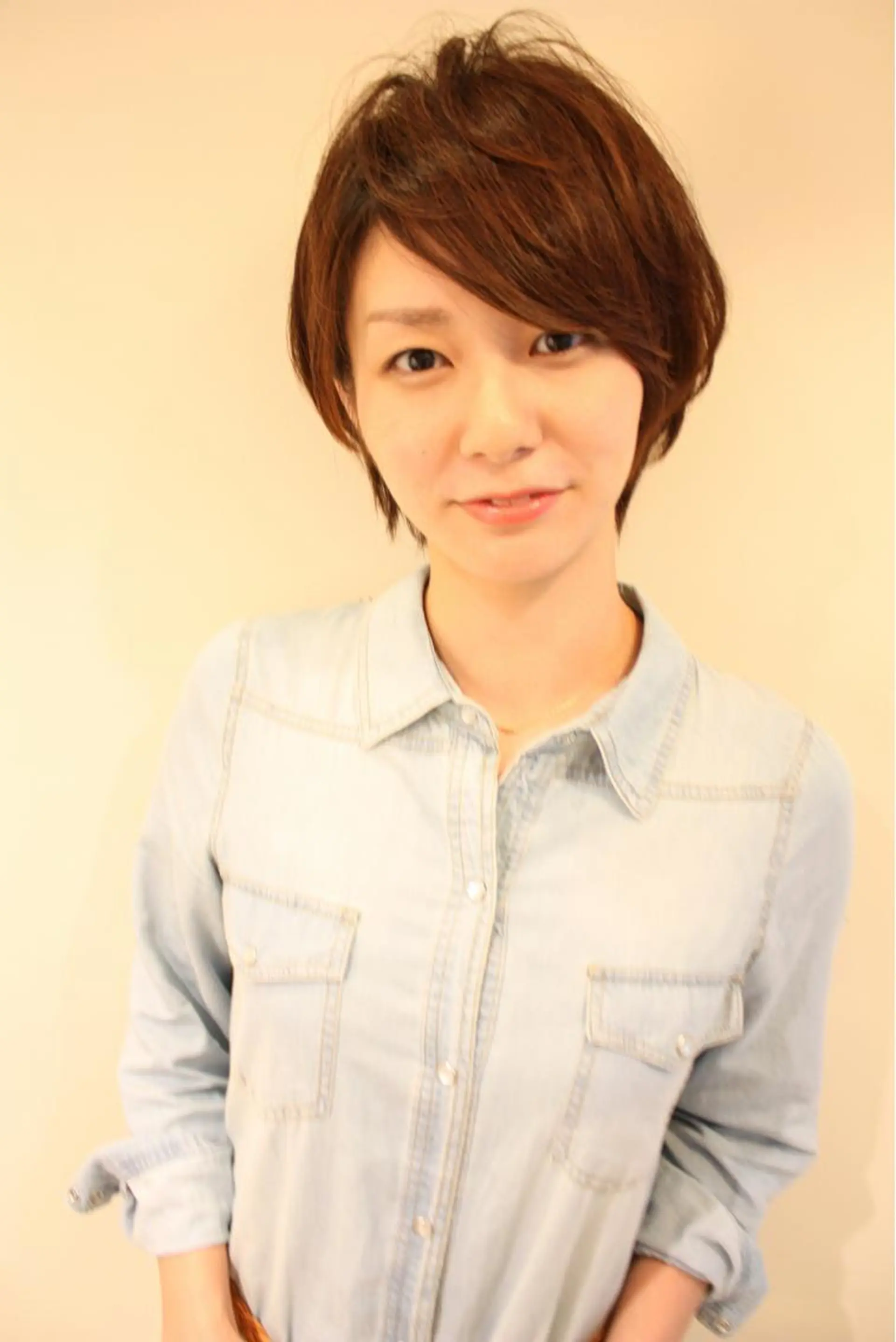 ショート カラー くせ毛 髪質改善 縮毛矯正 トリートメント 美容室tuuli 大名店所属・tuuli トゥーリのヘアスタイル