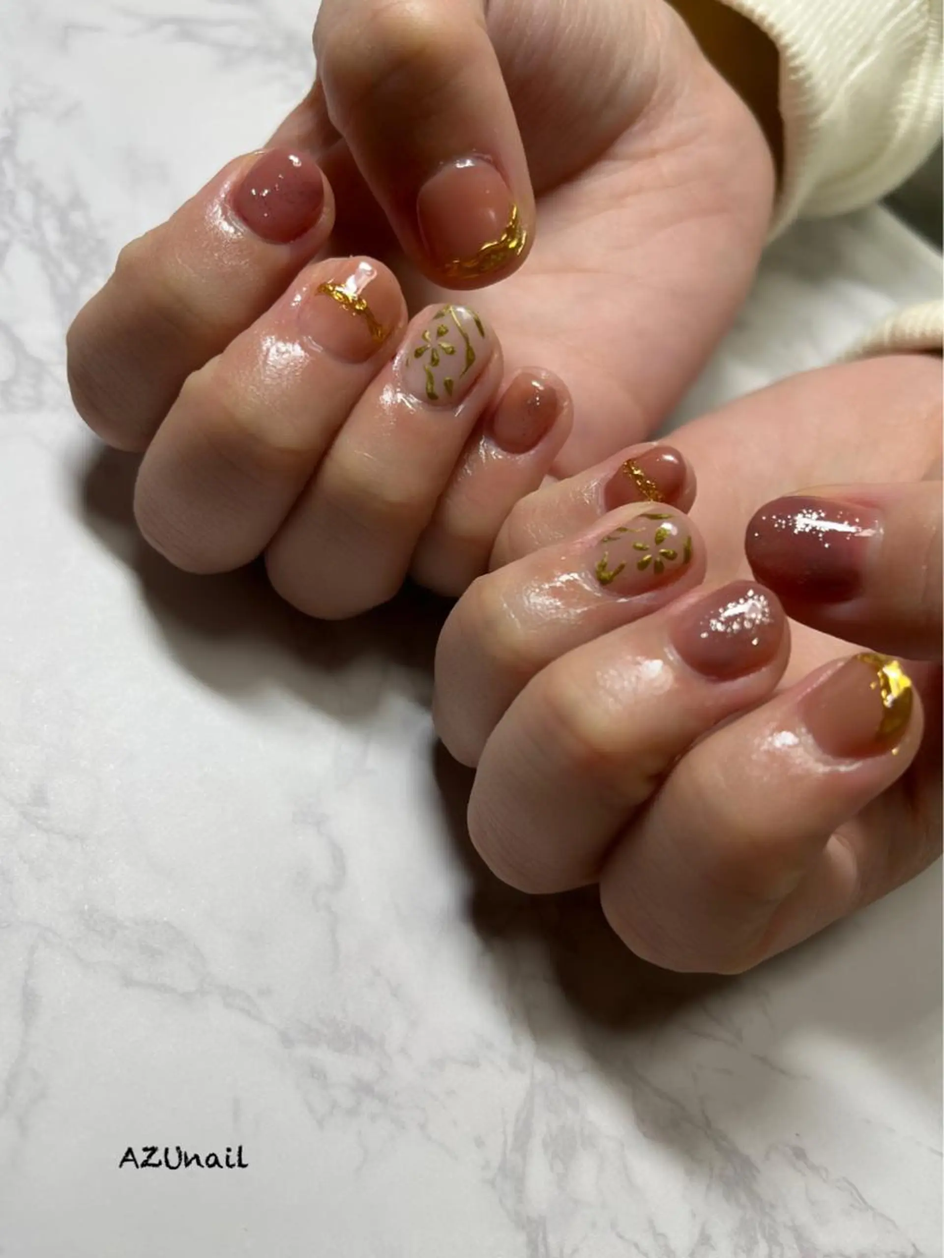 ネイル AZU nailのネイルデザイン