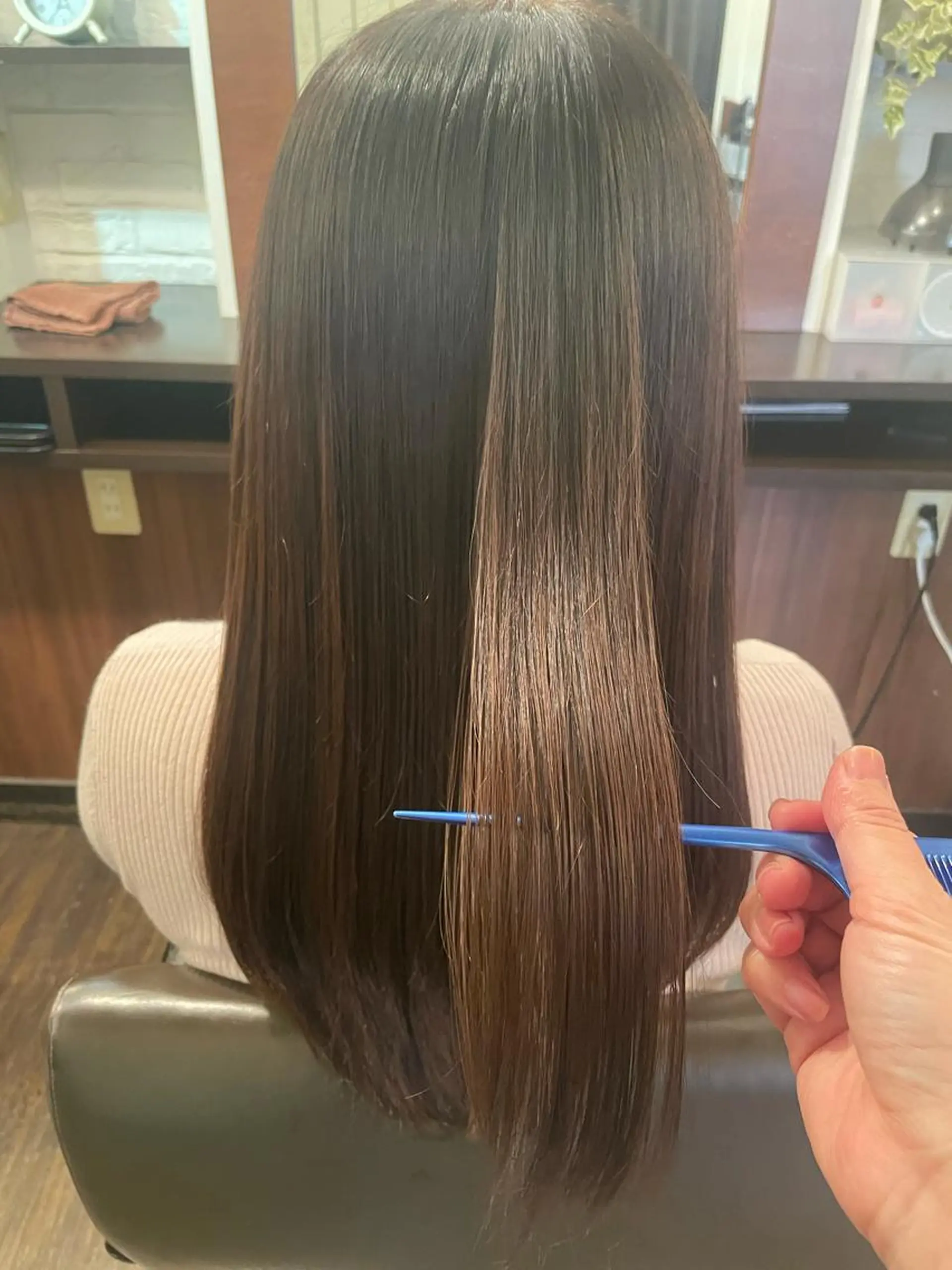 ロング トリートメント ヘアカラー 畠山 真由佳のヘアスタイル