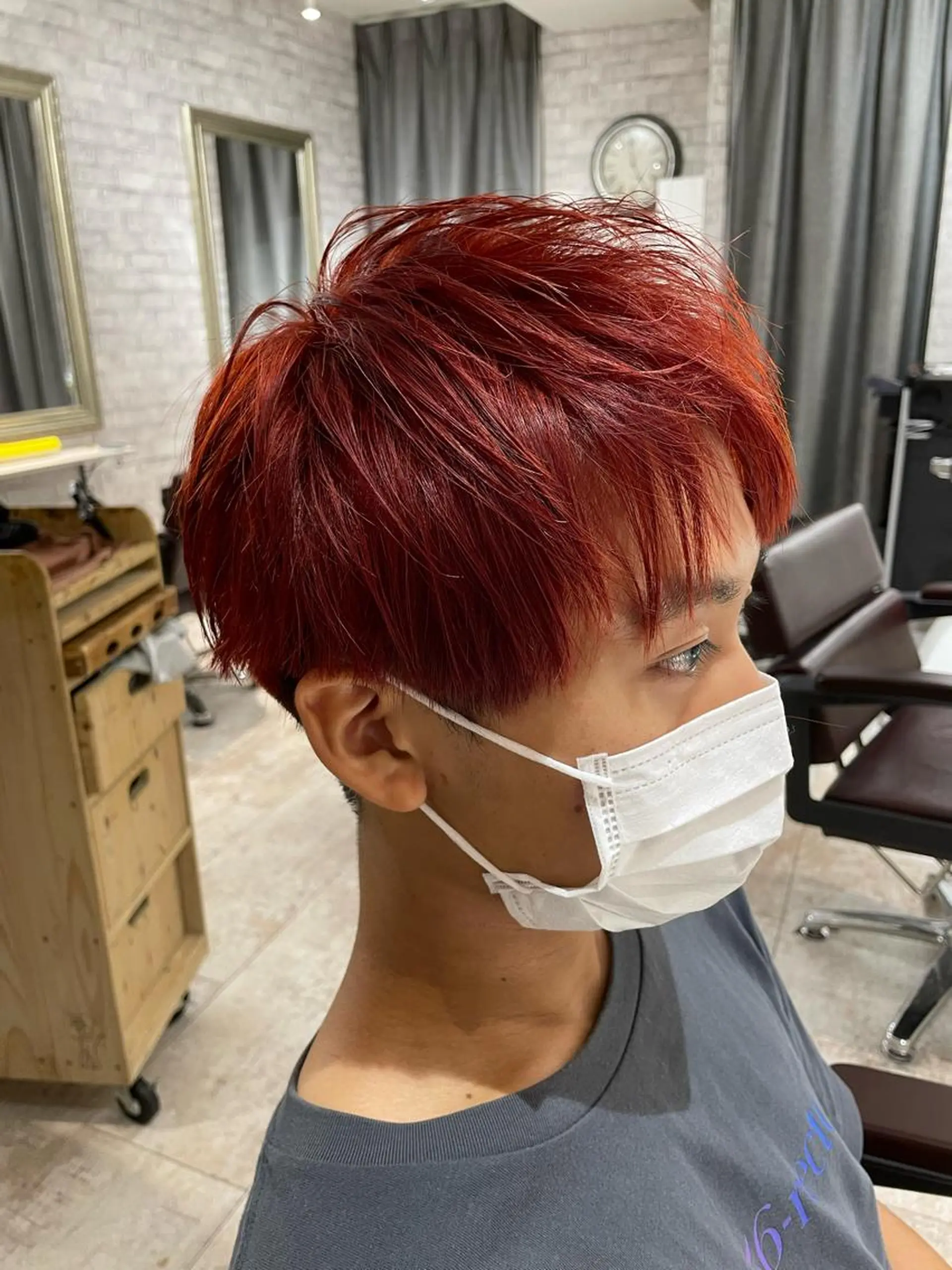 ショート カラー カット ヘアカラー ［パサつき改善］＊ 髪質改善ケアサロン＊のヘアスタイル