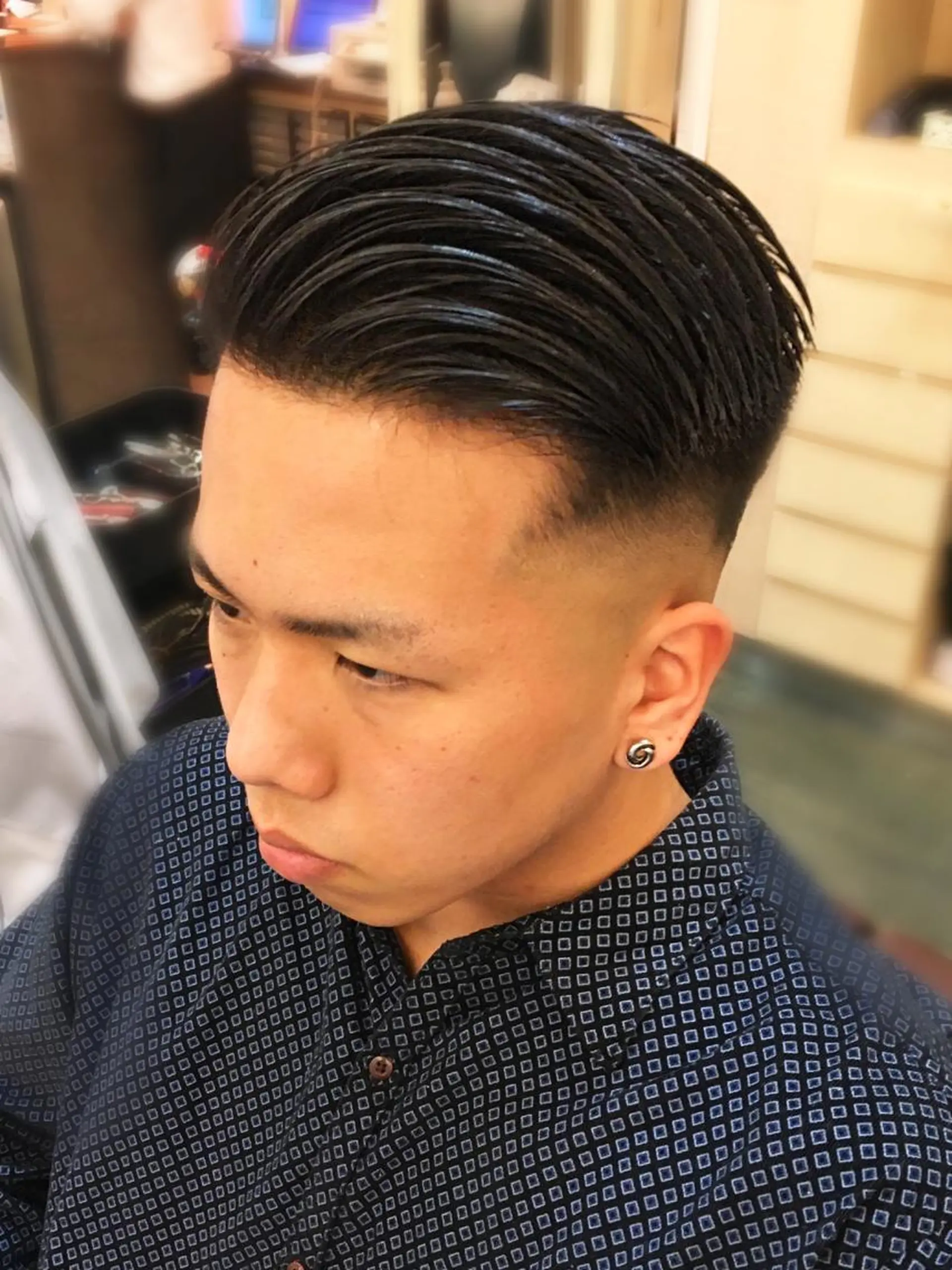 ショート ゼロスバーバーショップ所属・予約1000件超 ✨メンズパーマのヘアスタイル