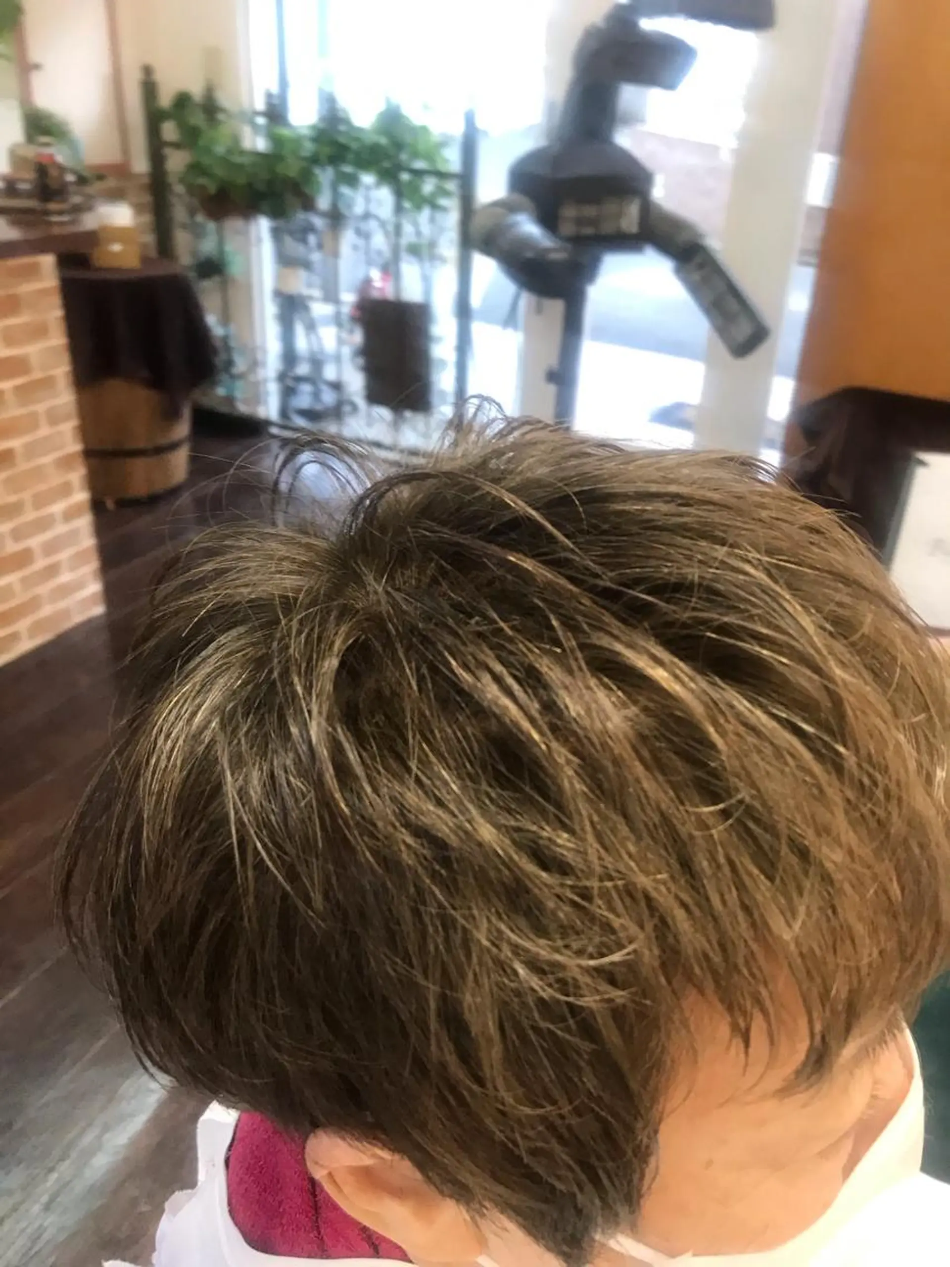 ショート カラー カット パーマ トリートメント 桧山 真のヘアスタイル