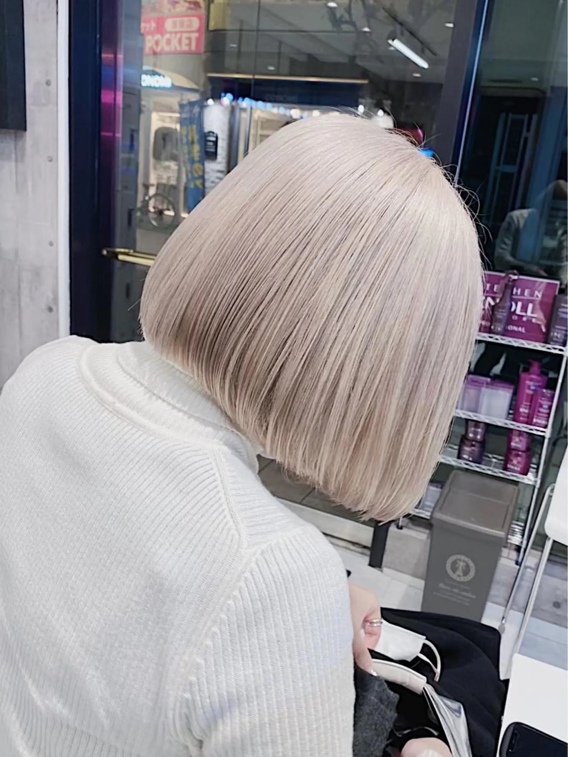 カラー ヘアカラー トリートメント ヘアセット ✨ハイトーン指名No .1✨MORIOのヘアスタイル