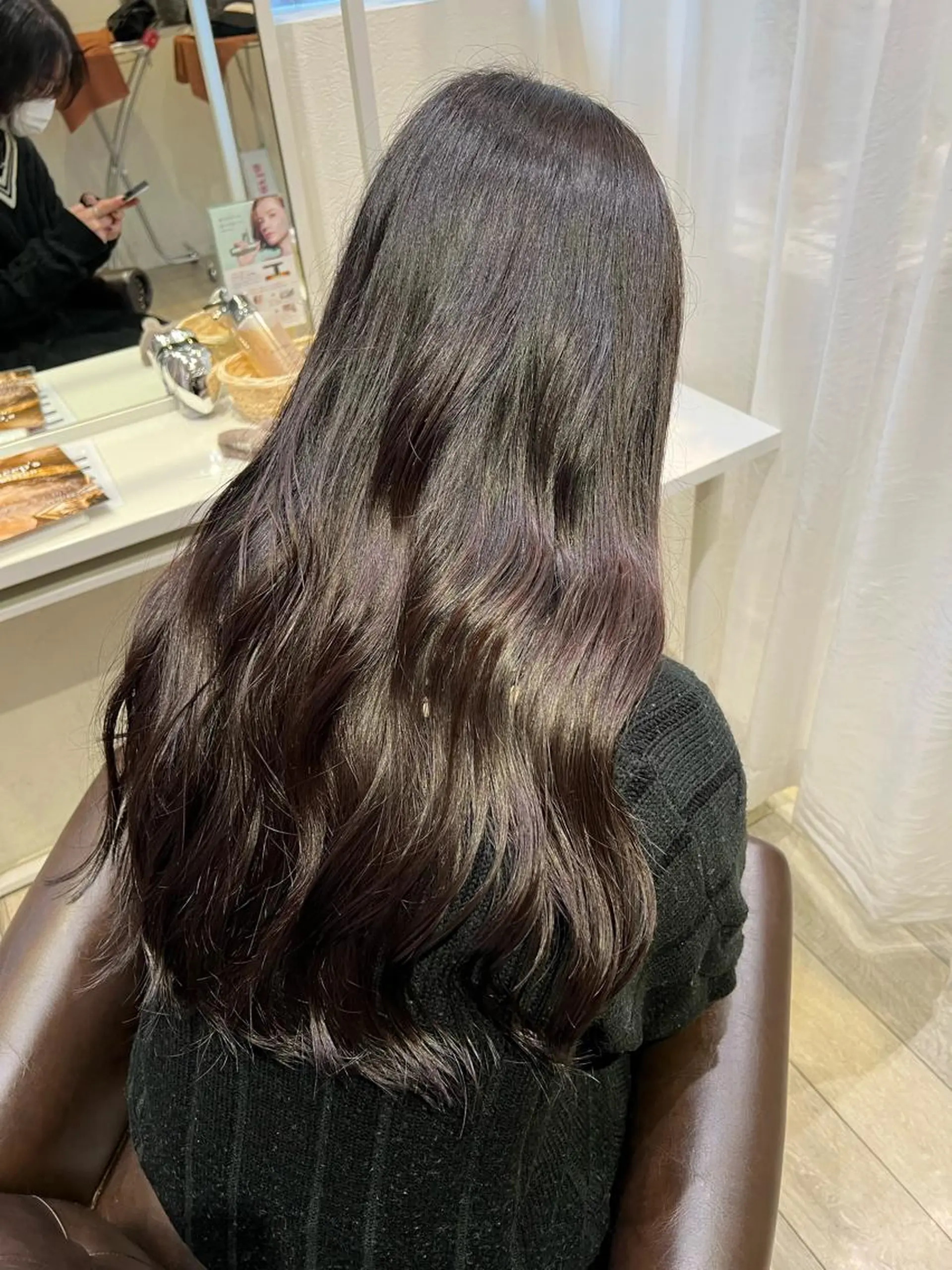 ロング カラー 桑原 希吏のヘアスタイル