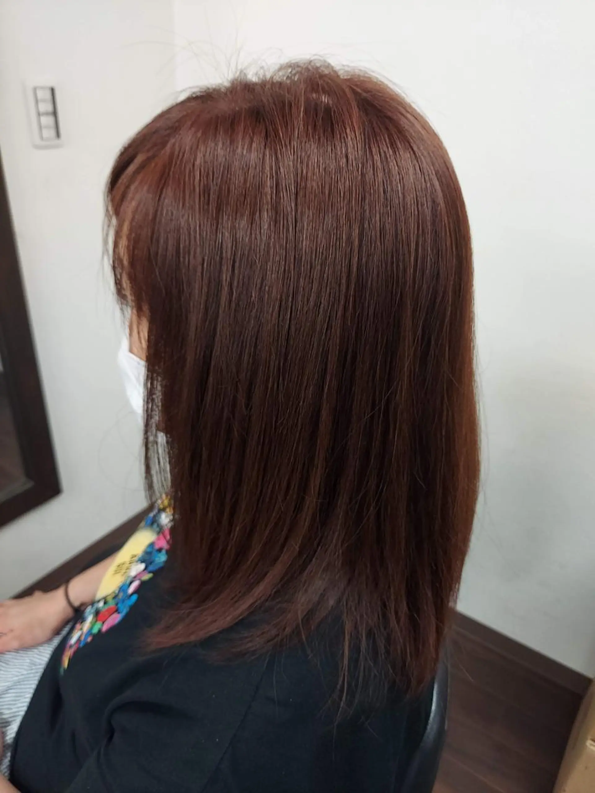 カラー ブラウンカラー ピンクカラー ヘアカラー ASAMI (カラーリスト)のヘアスタイル