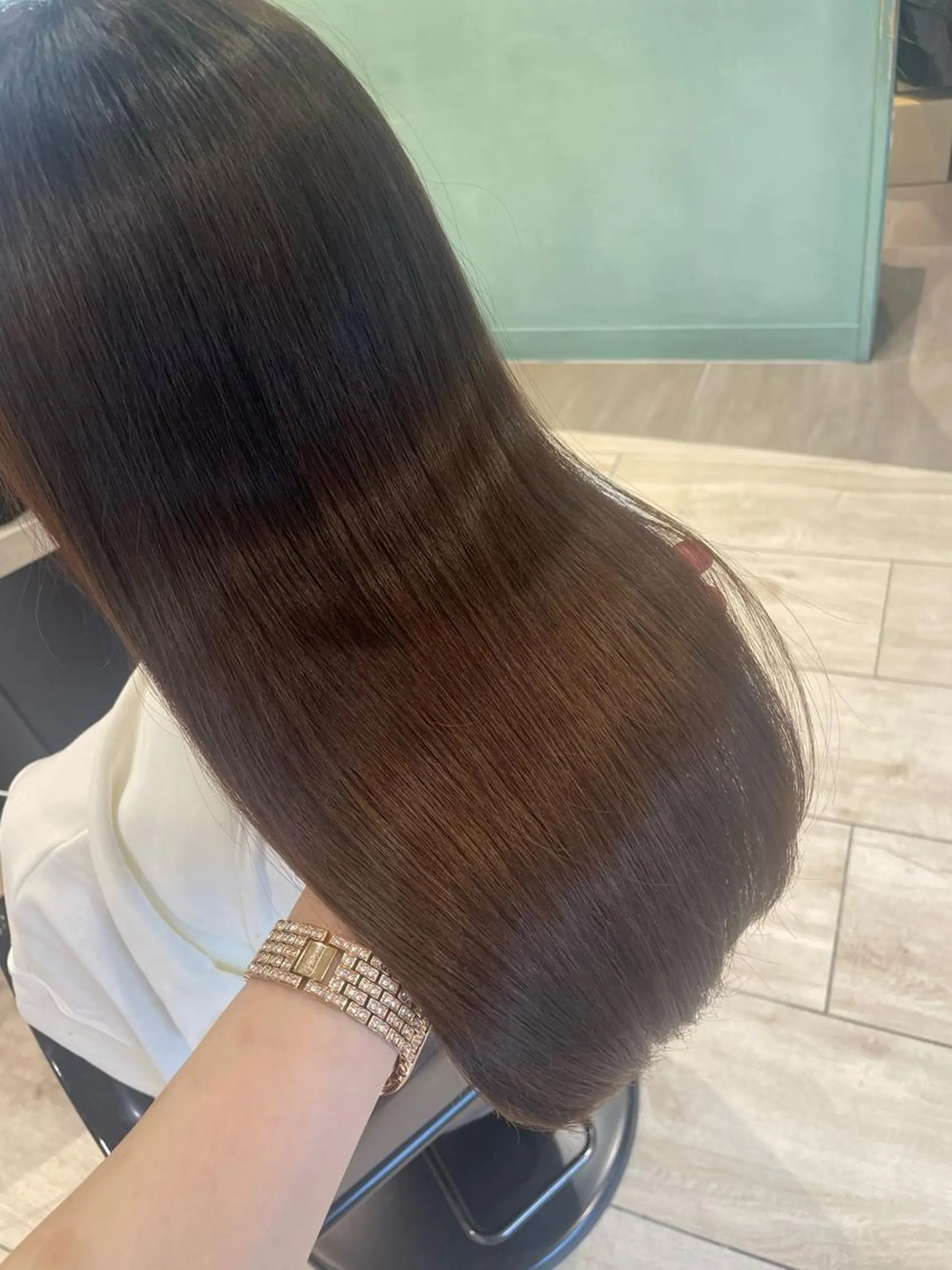 ロング 髪質改善 トリートメント 酸性ストレート Euphoria 銀座店所属・Euphoria 銀座 みおこのヘアスタイル