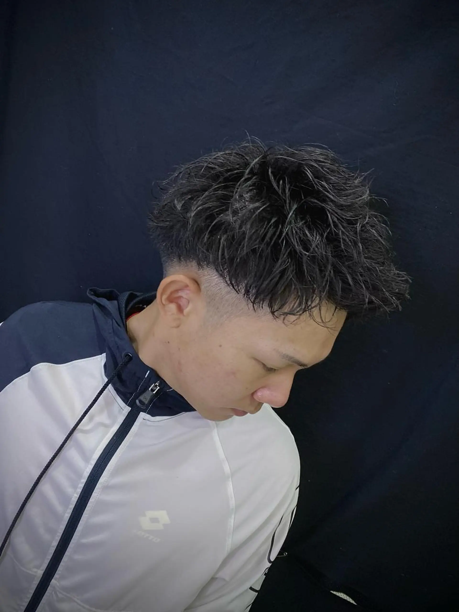 ショート メンズ メンズパーマ/ メッシュ😎タクミのヘアスタイル