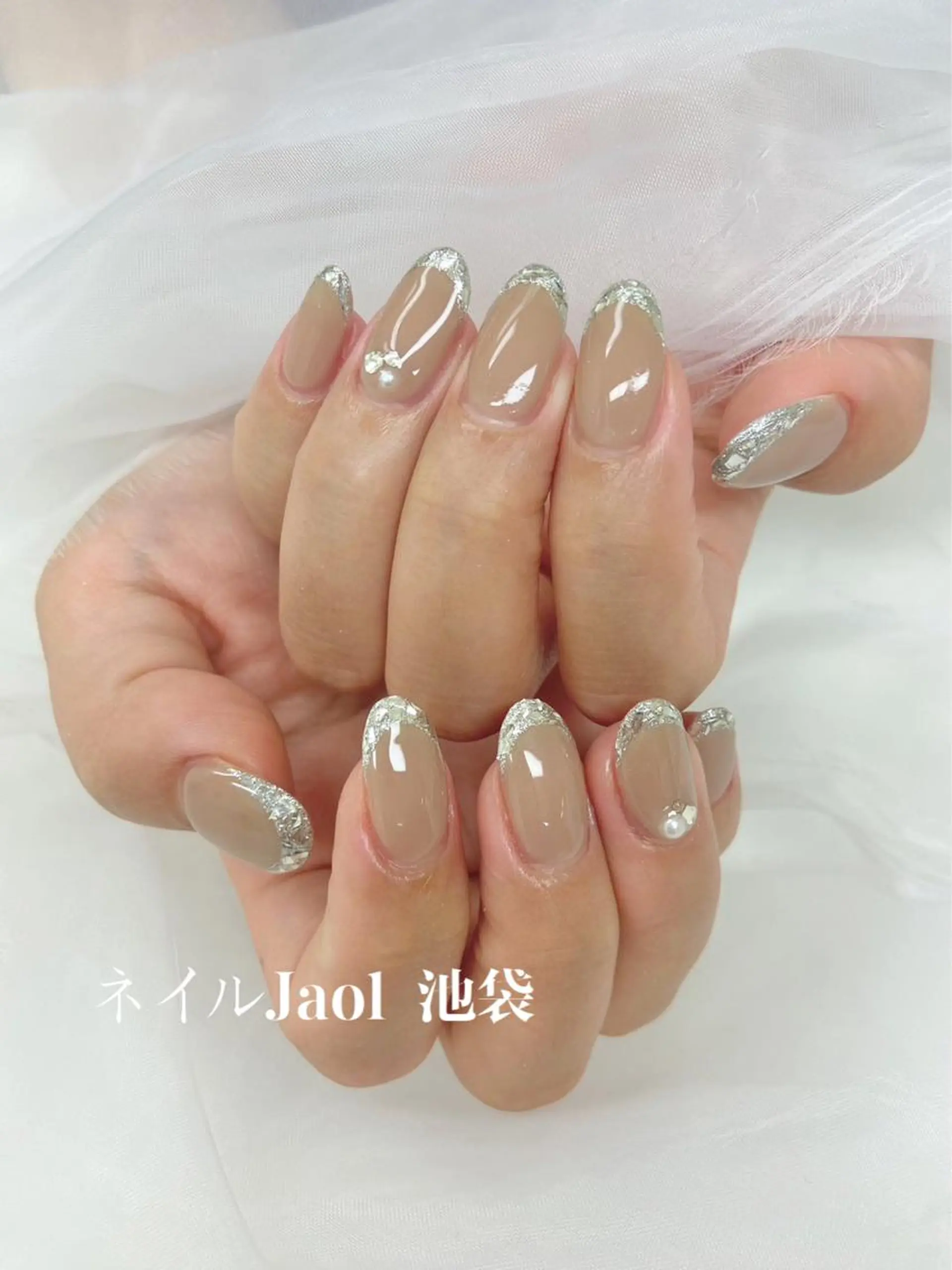 ミディアム ハンドネイル nail jaol池袋店所属・ネイルJaol 池袋のネイルデザイン