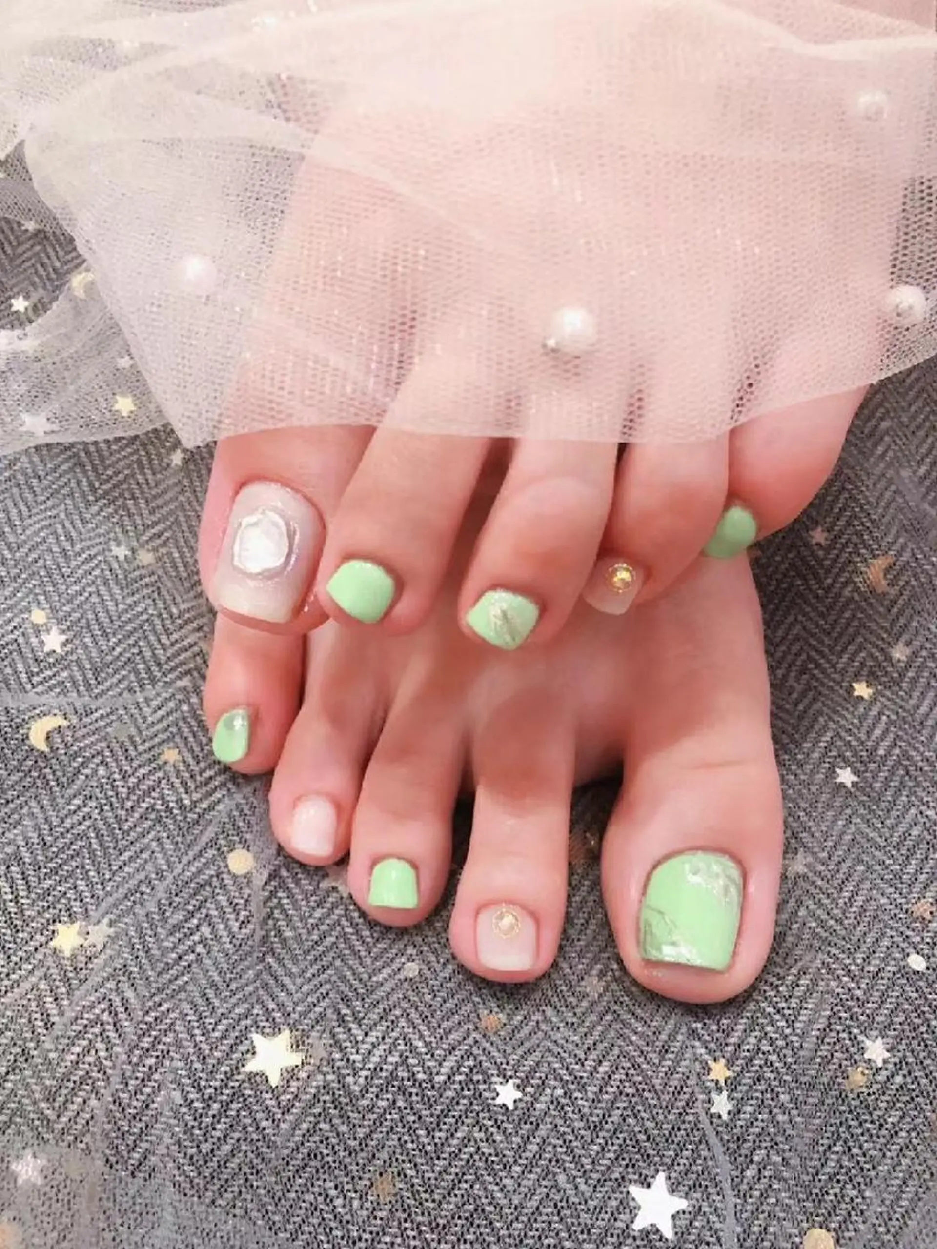 ネイル フットネイル Ali 新小岩 ネイル専門のネイルデザイン