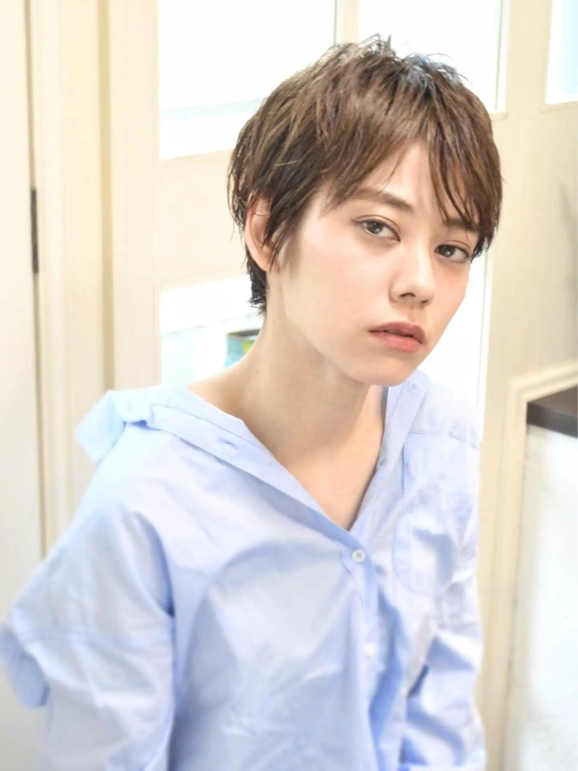 ショート カラー 小顔ショート✁ ⁂Yukari⁂のヘアスタイル