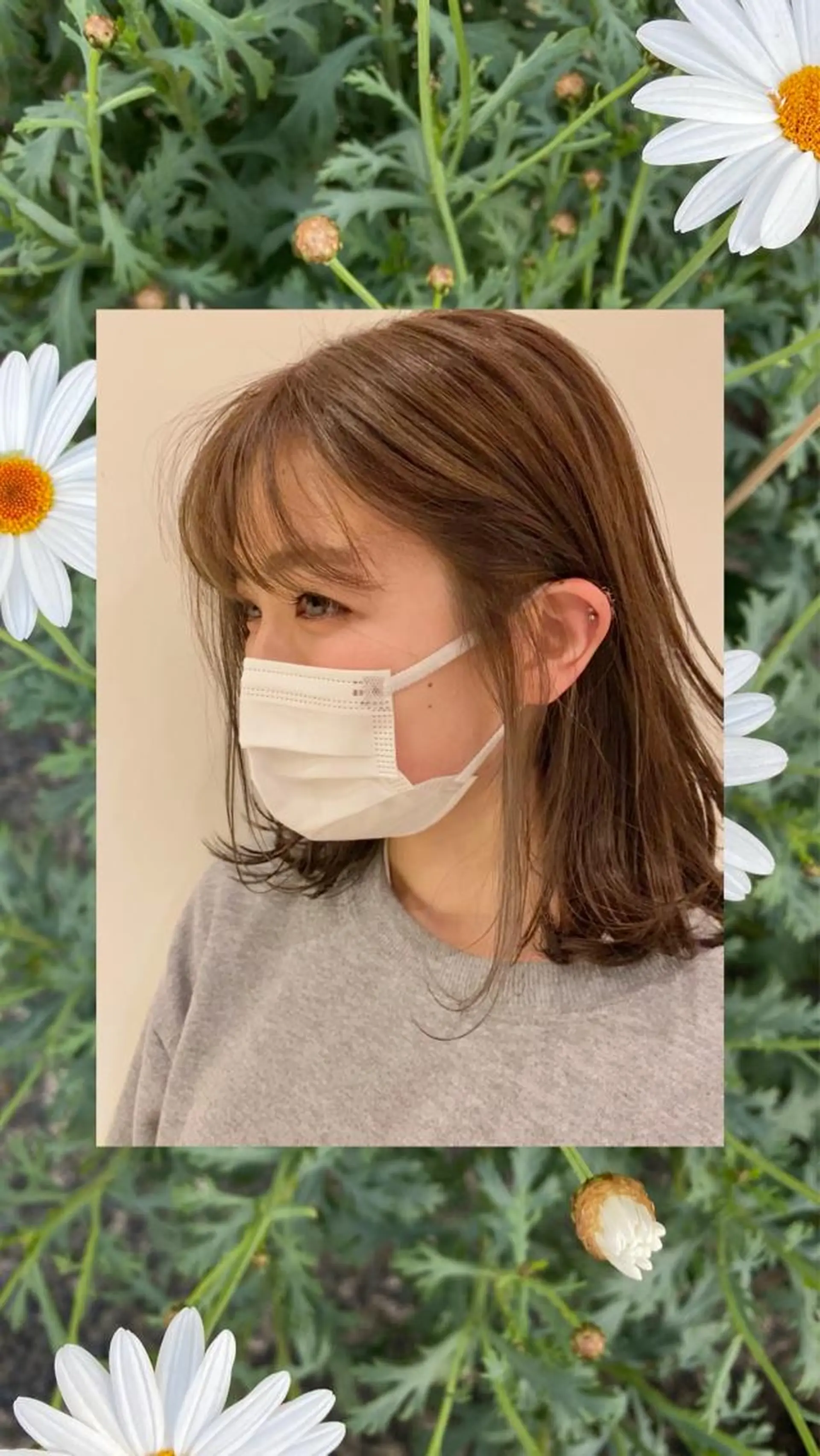 ミディアム モダーン北鎌倉所属・中溝 アカリのヘアスタイル