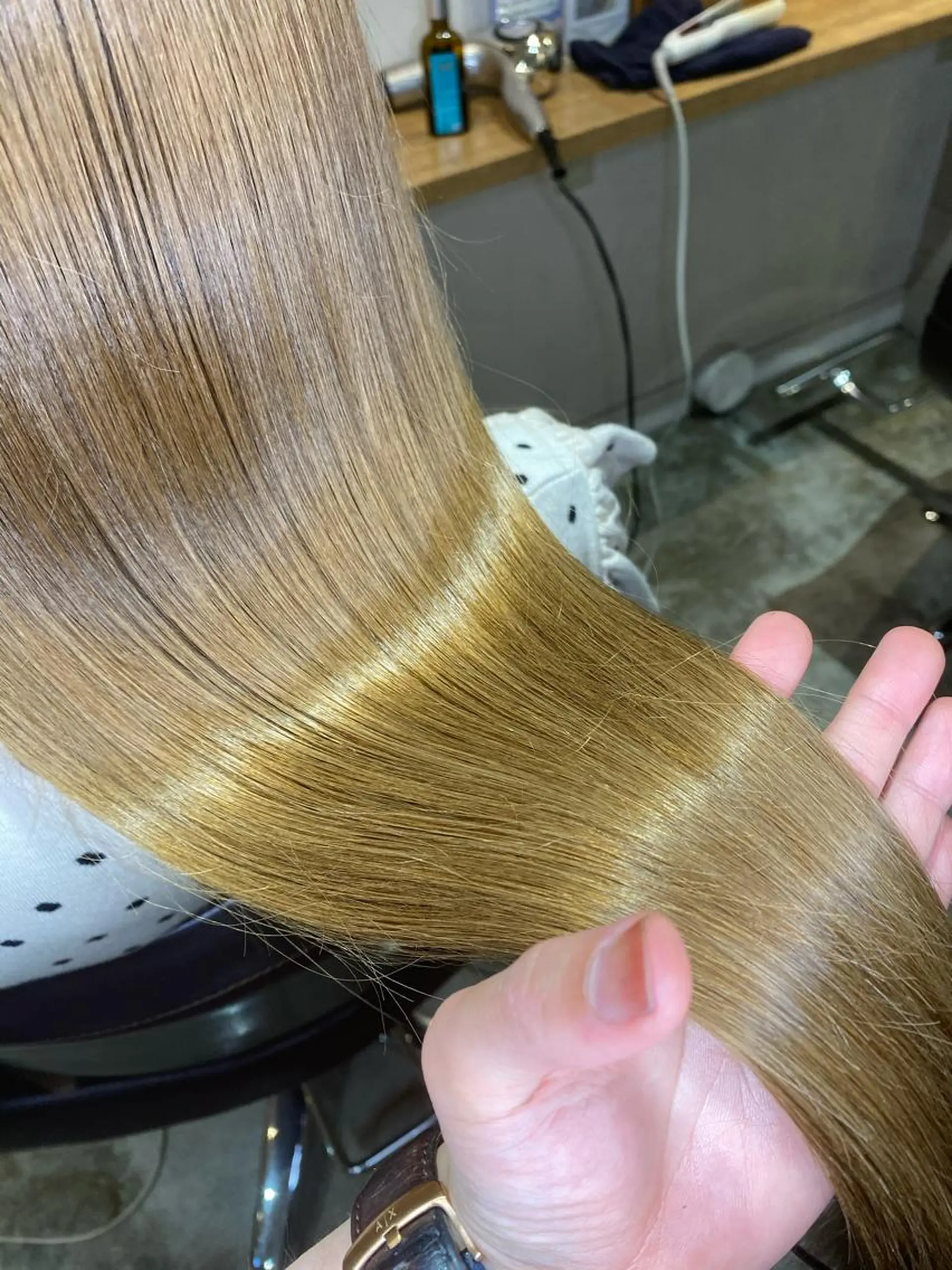 ミディアム カラー カット トリートメント レイヤー×髪質改善 マネージャー安藤光司のヘアスタイル