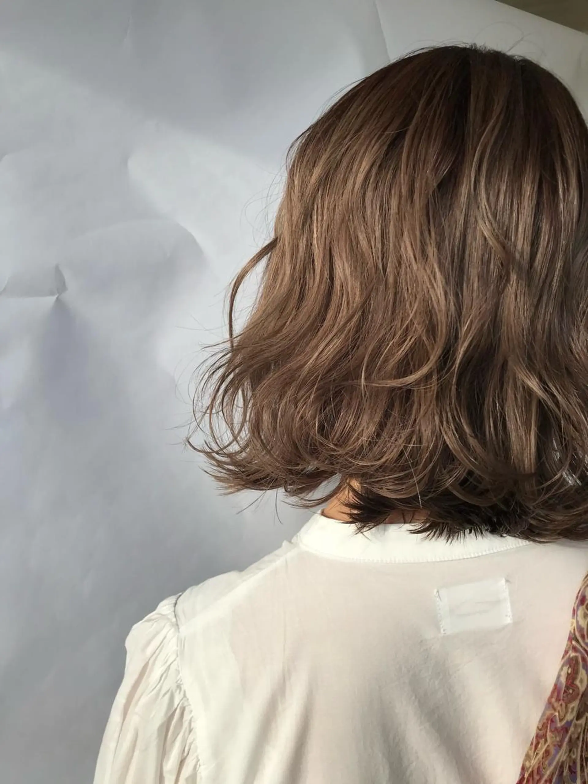 ミディアム カラー パーマ MAKI渋谷 【カットモデル募集】のヘアスタイル