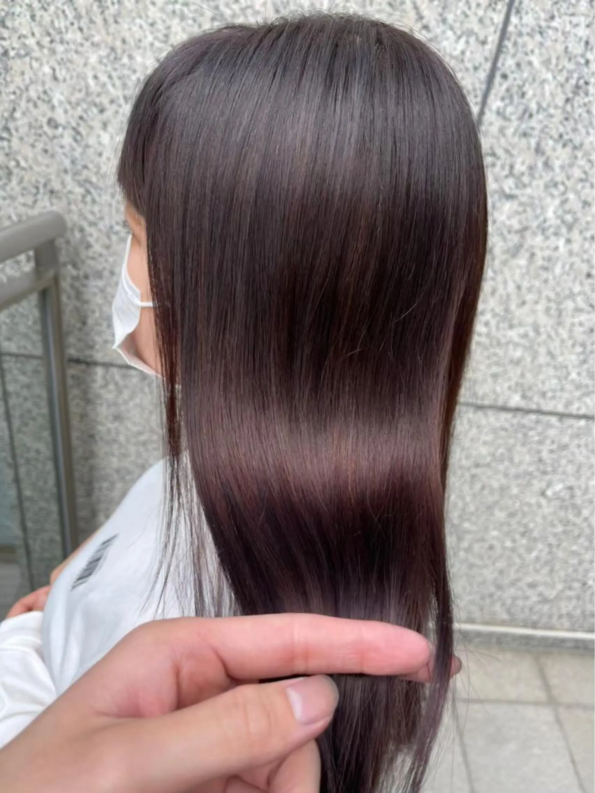 ミディアム カラー 神戸ボブ✂️ ioe三宮/田 伸佳のヘアスタイル