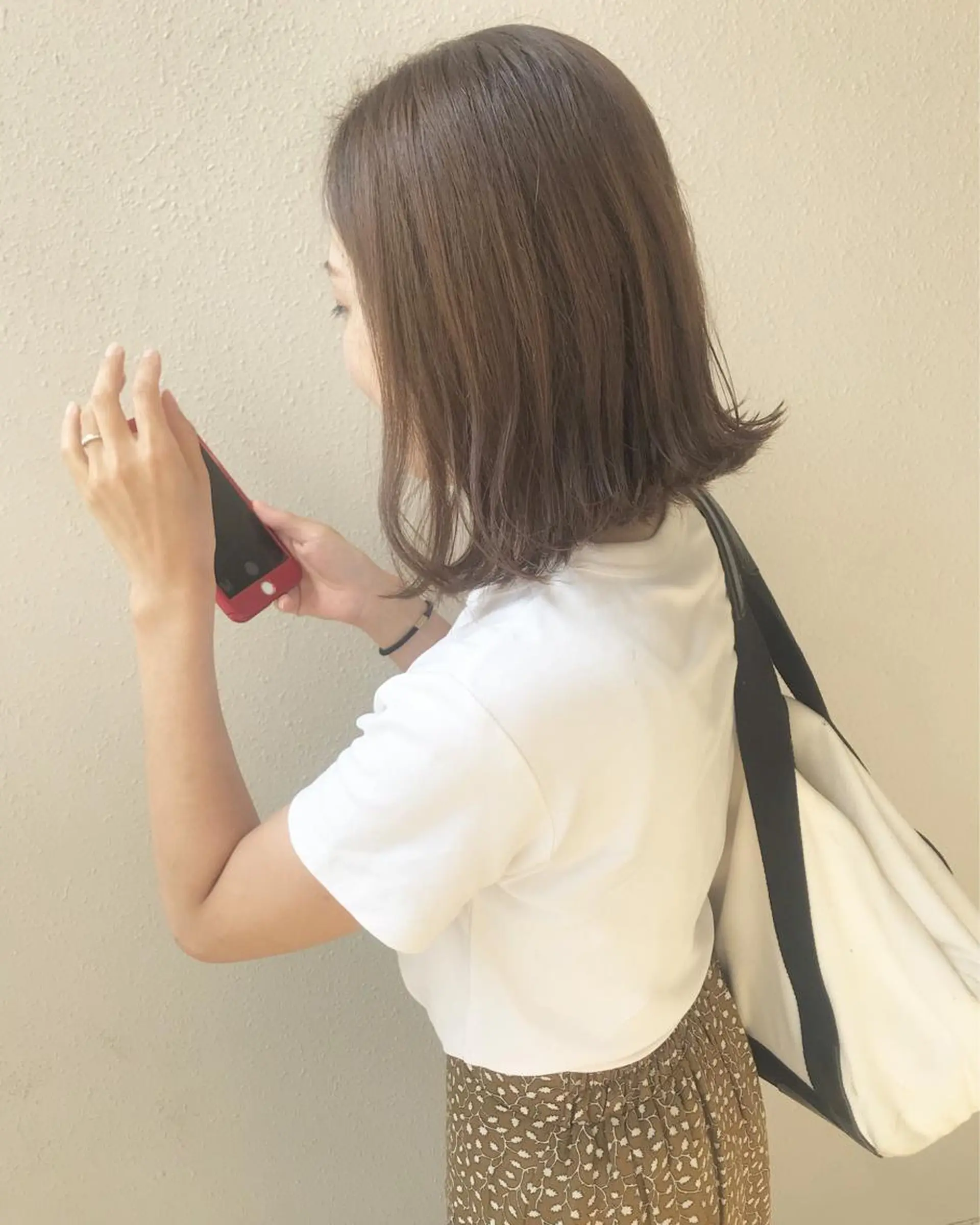 ミディアム カラー 店長 ✂️ムラカミ キラリのヘアスタイル