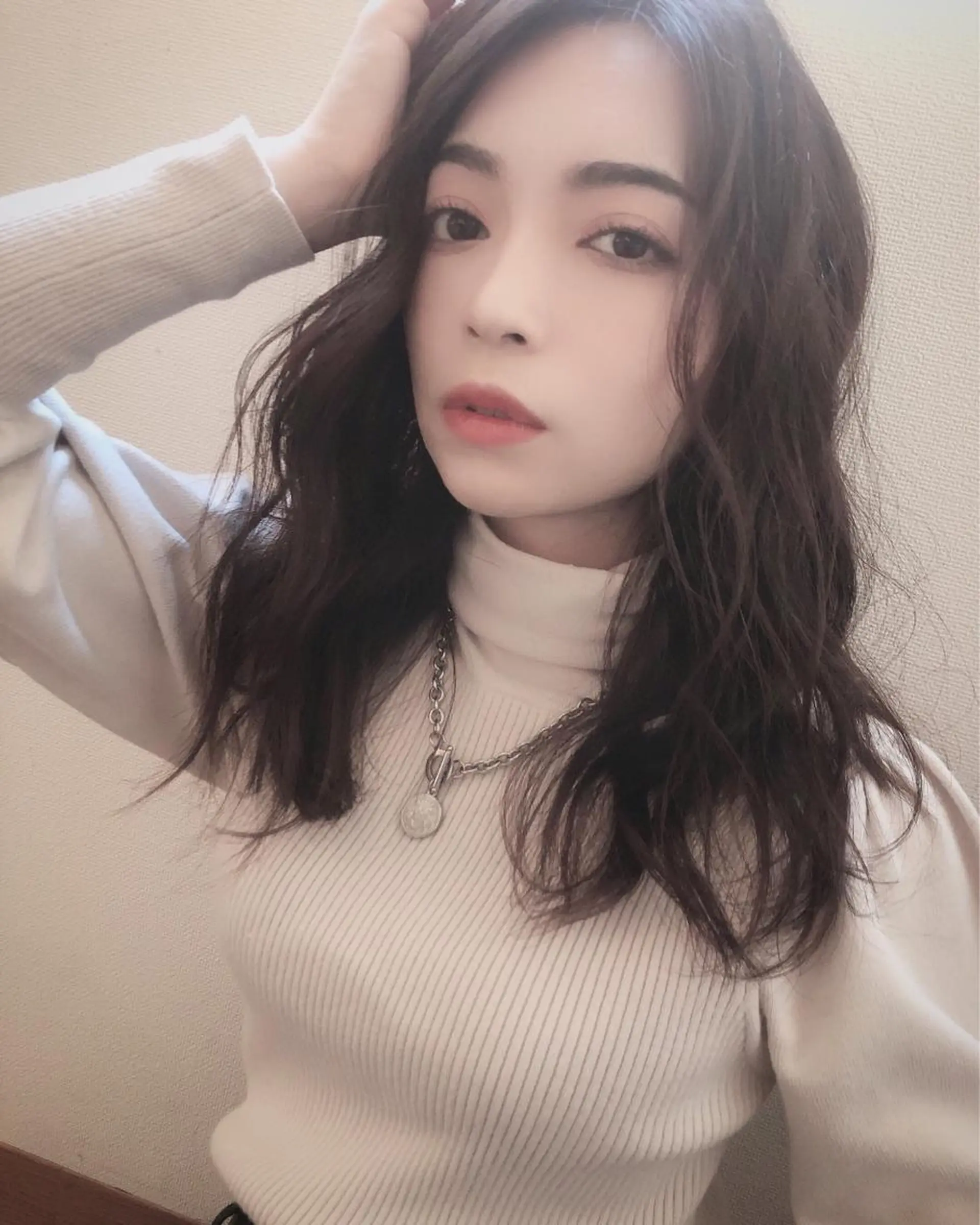 セミロング カラー テトネ タカシのヘアスタイル