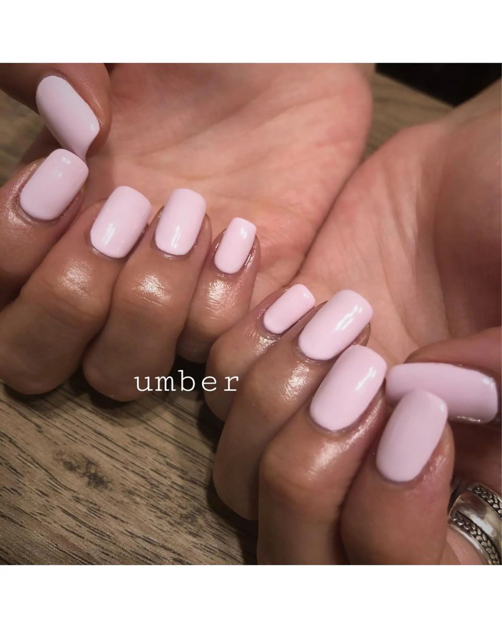 ネイル ブルー クリアネイル フットネイル フレンチネイル グラデーション ハンドネイル umber 三茶1分のネイルデザイン