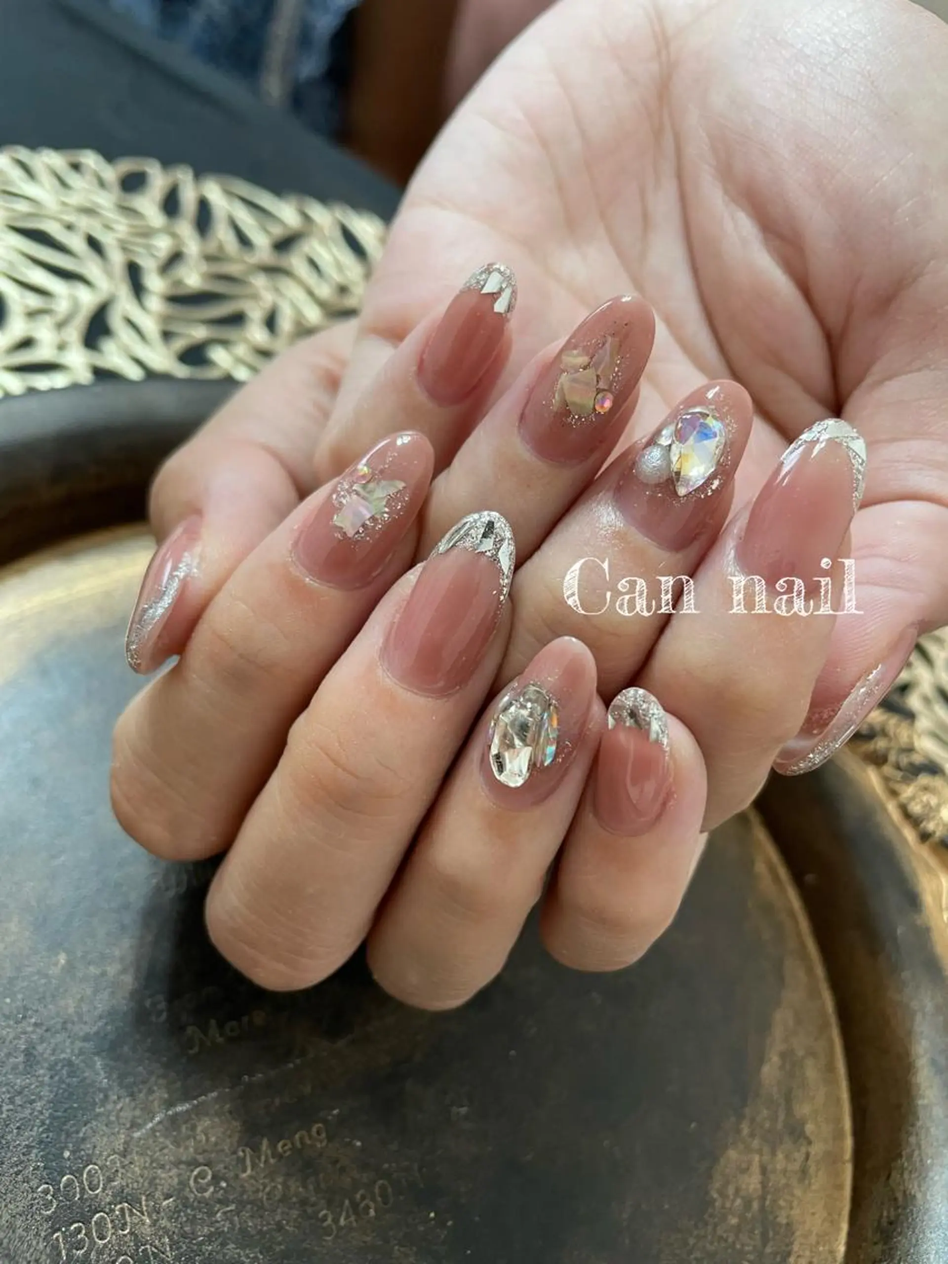 セミロング ネイル Parfum パルファンのネイルデザイン