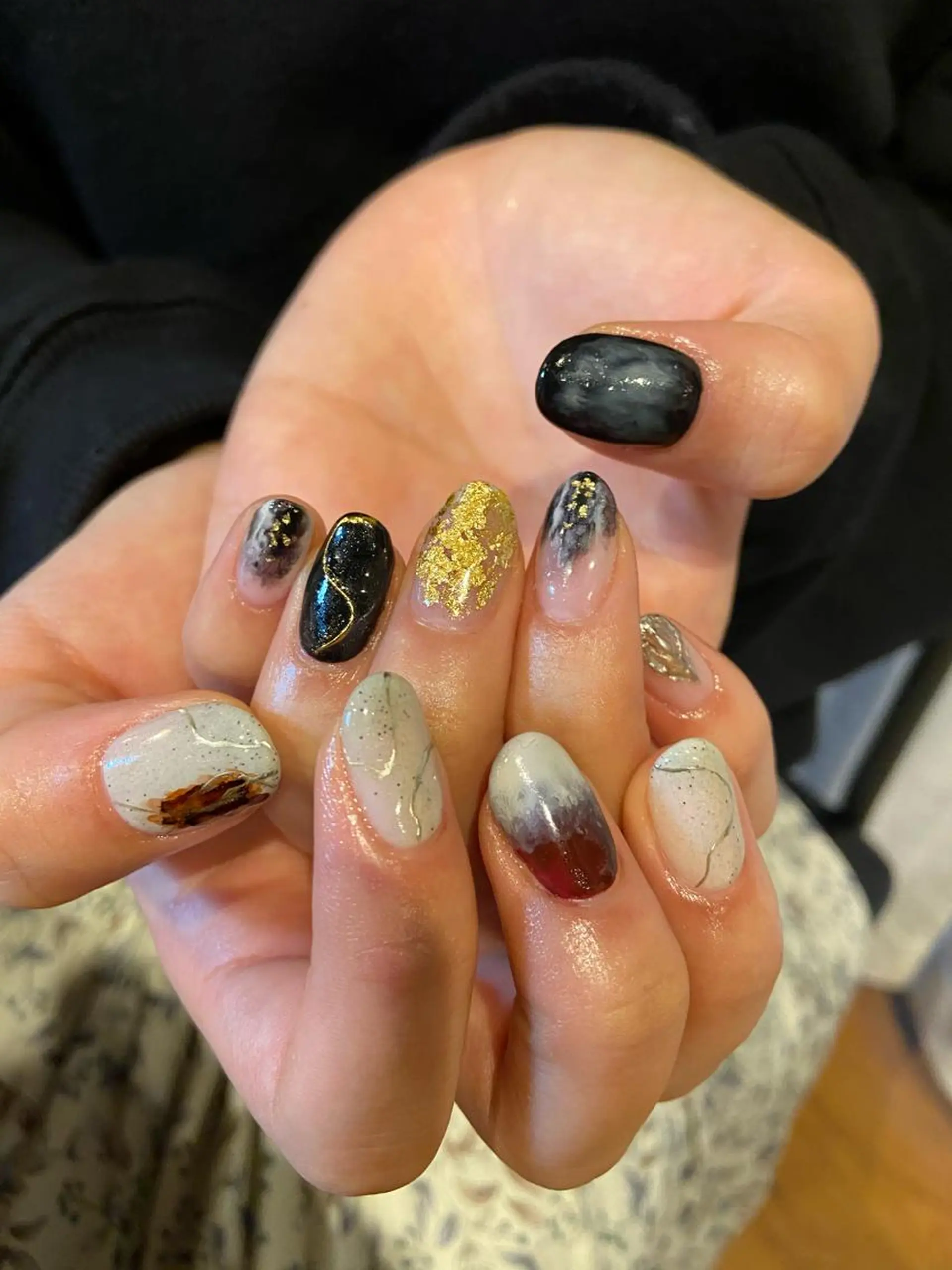 ネイル アートネイル 成人式 おそろいネイル ニュアンスネイル ワンカラーネイル . unffのネイルデザイン