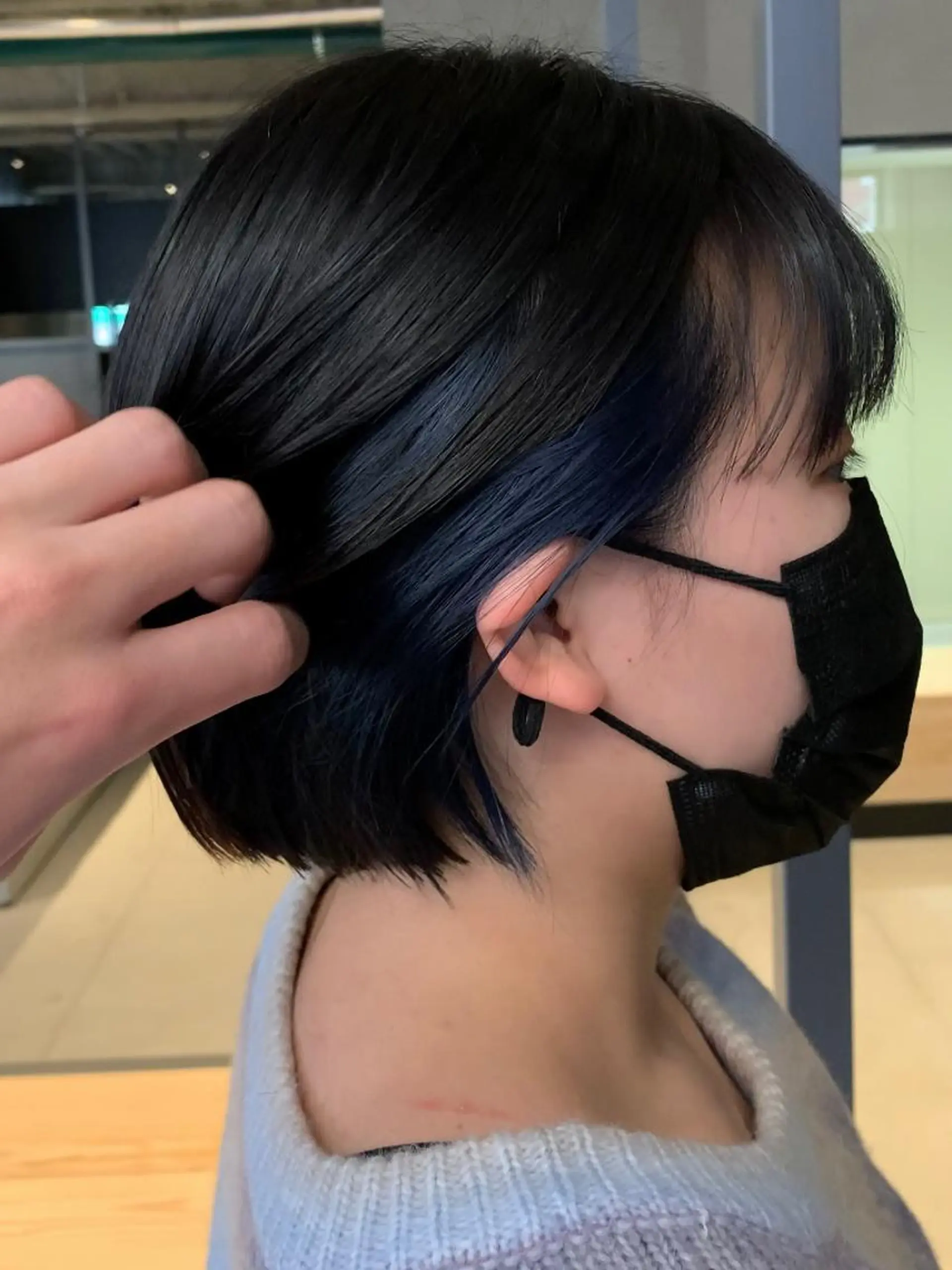 カラー リョウ/ショート /ハイトーン/八王子のヘアスタイル