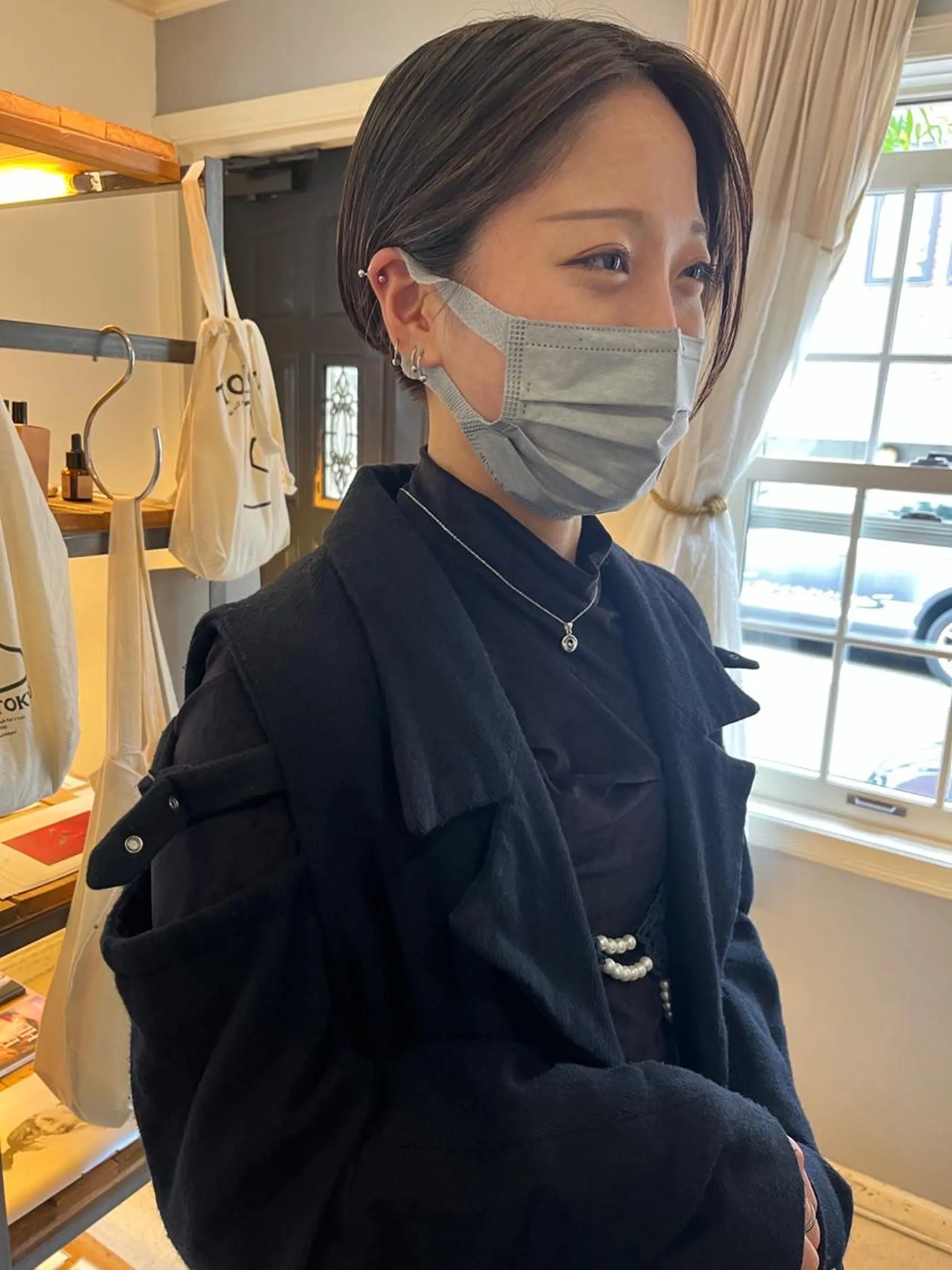 ショート NOUN所属・eri kinjoのヘアスタイル