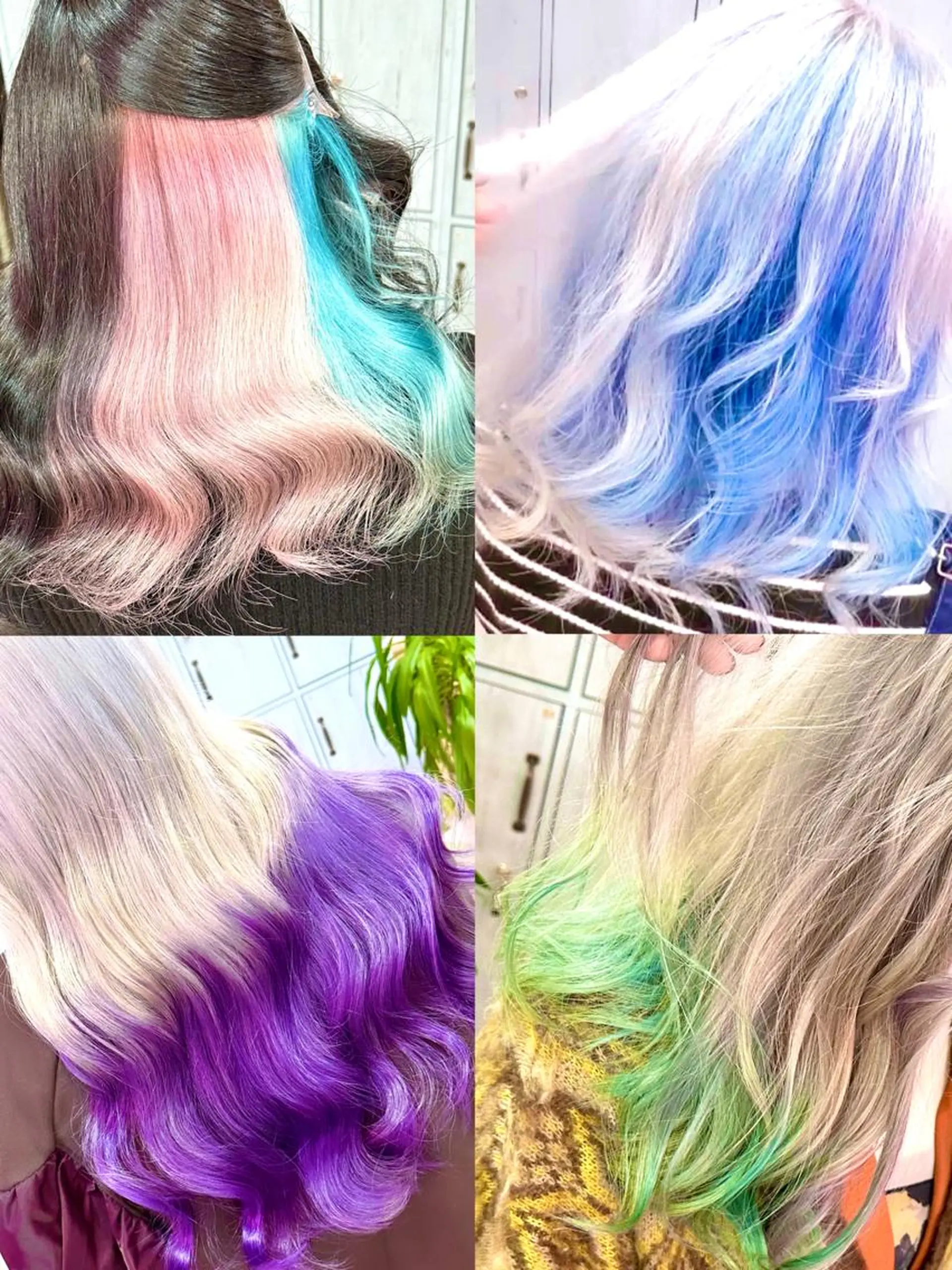 ロング カラー ヘアカラー トリートメント ブリーチ指名No.1 MANATO🎨🌈のヘアスタイル