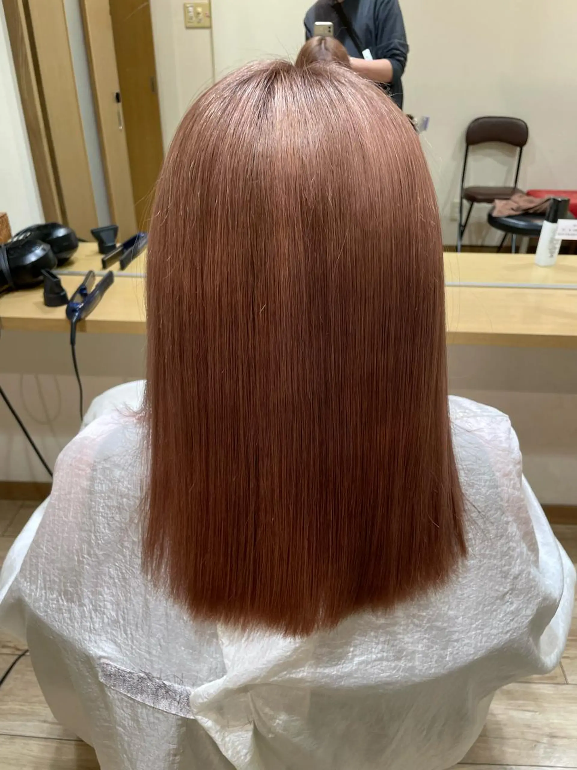 カラー ベージュカラー ピンクカラー ピンクベージュ Open-Jaw所属・玉木 雄也のヘアスタイル