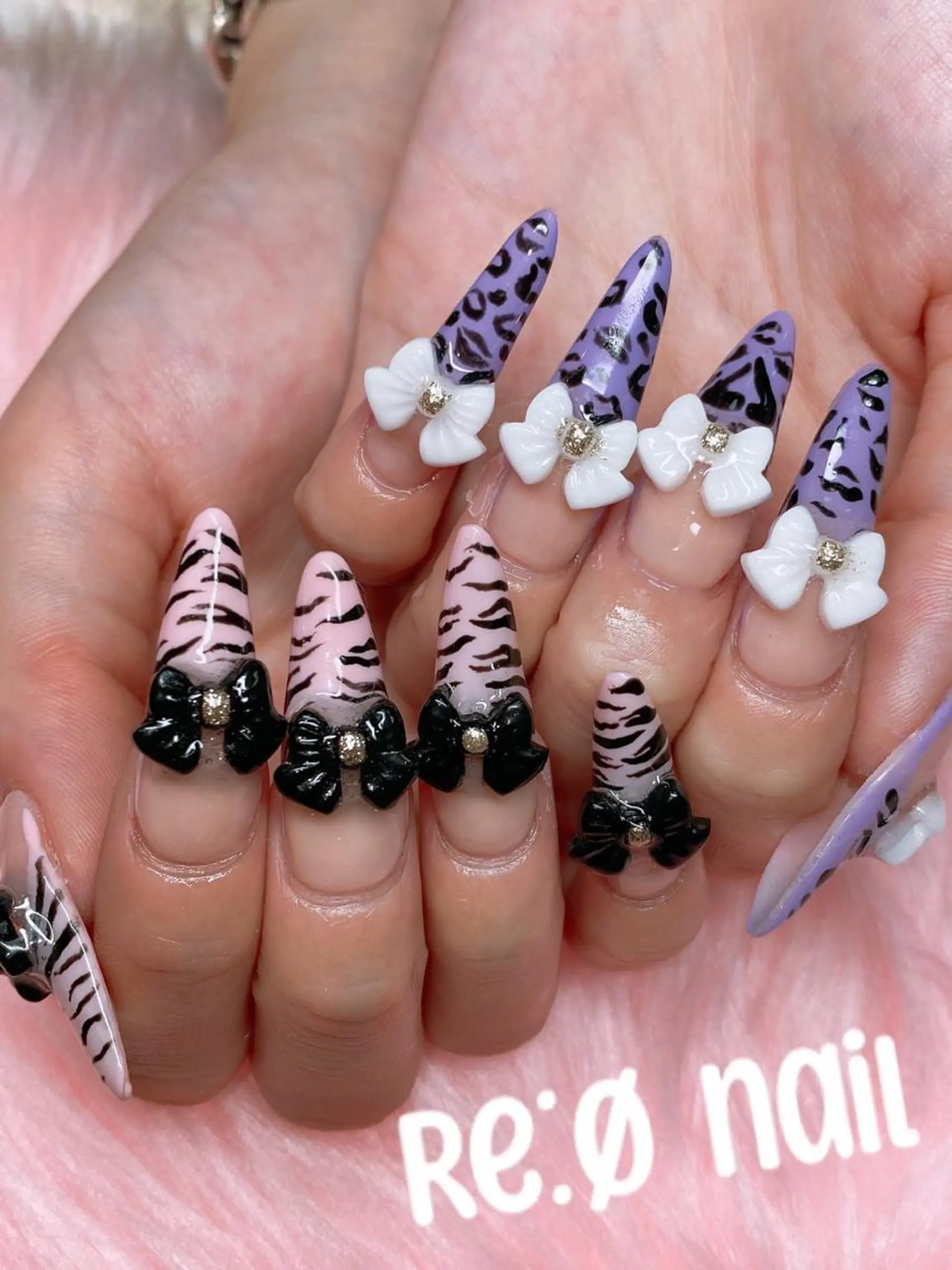 ネイル ハンドネイル Re:Ø nail 🩵TSUJIのネイルデザイン