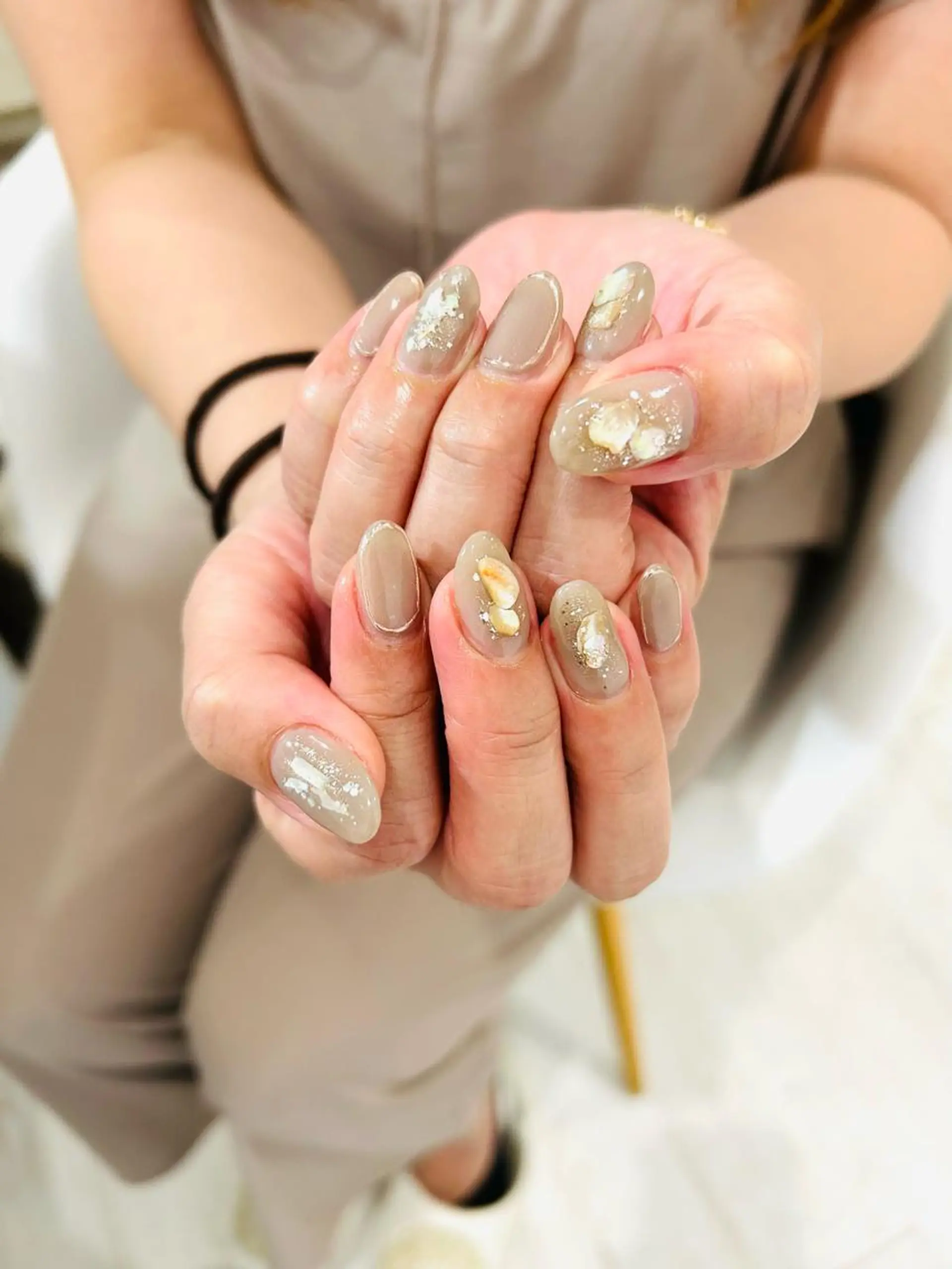 ネイル フラッシュネイル フットネイル フレンチネイル ラメ(グリッター) ラメグラデーション Ｈ3（エイチスリー）所属・H3 hitoのネイルデザイン