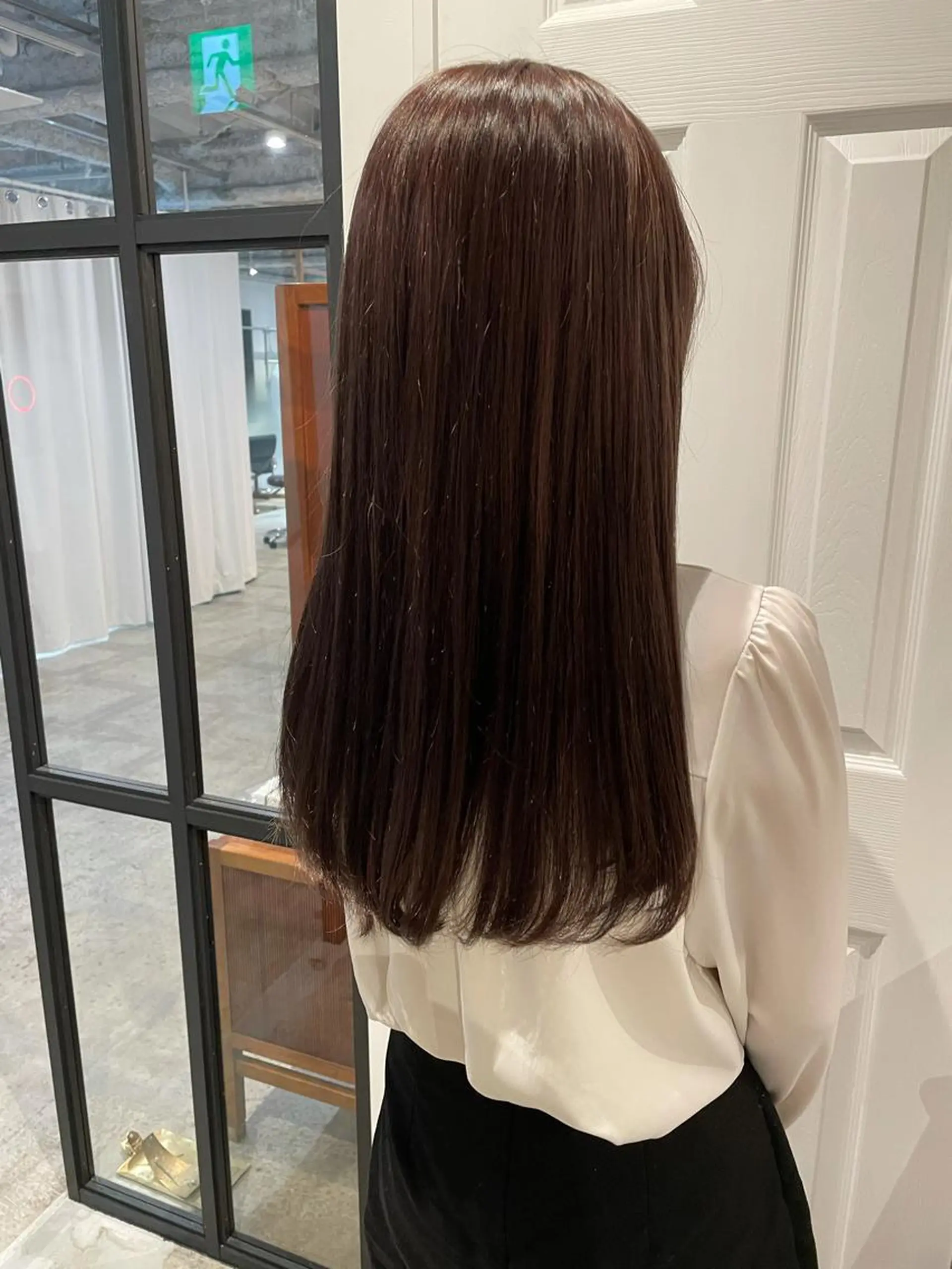 ロング カラー ブラウンカラー ラベンダーカラー トリートメント カット ヘアカラー トリートメント 中目黒🌼 🌼ハナのヘアスタイル