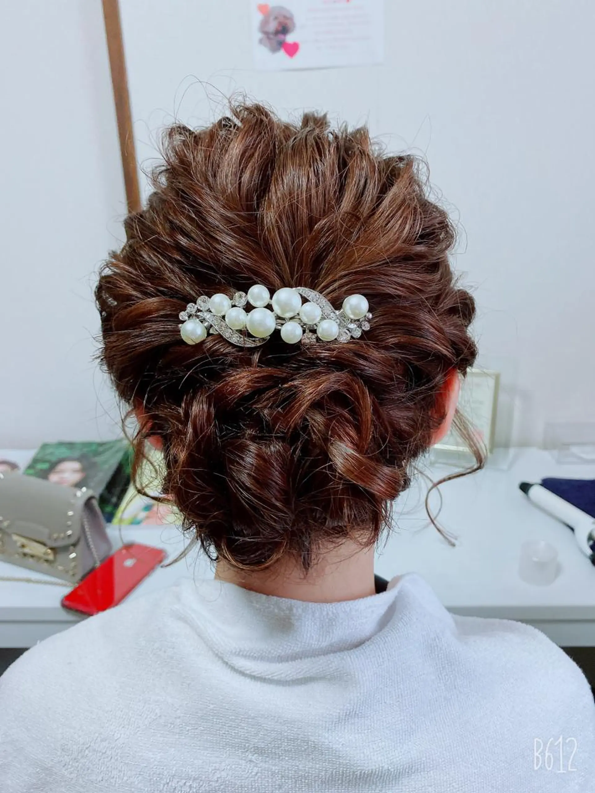 ヘアアレンジ ヘアセット The Best Beauty受付担当のヘアスタイル