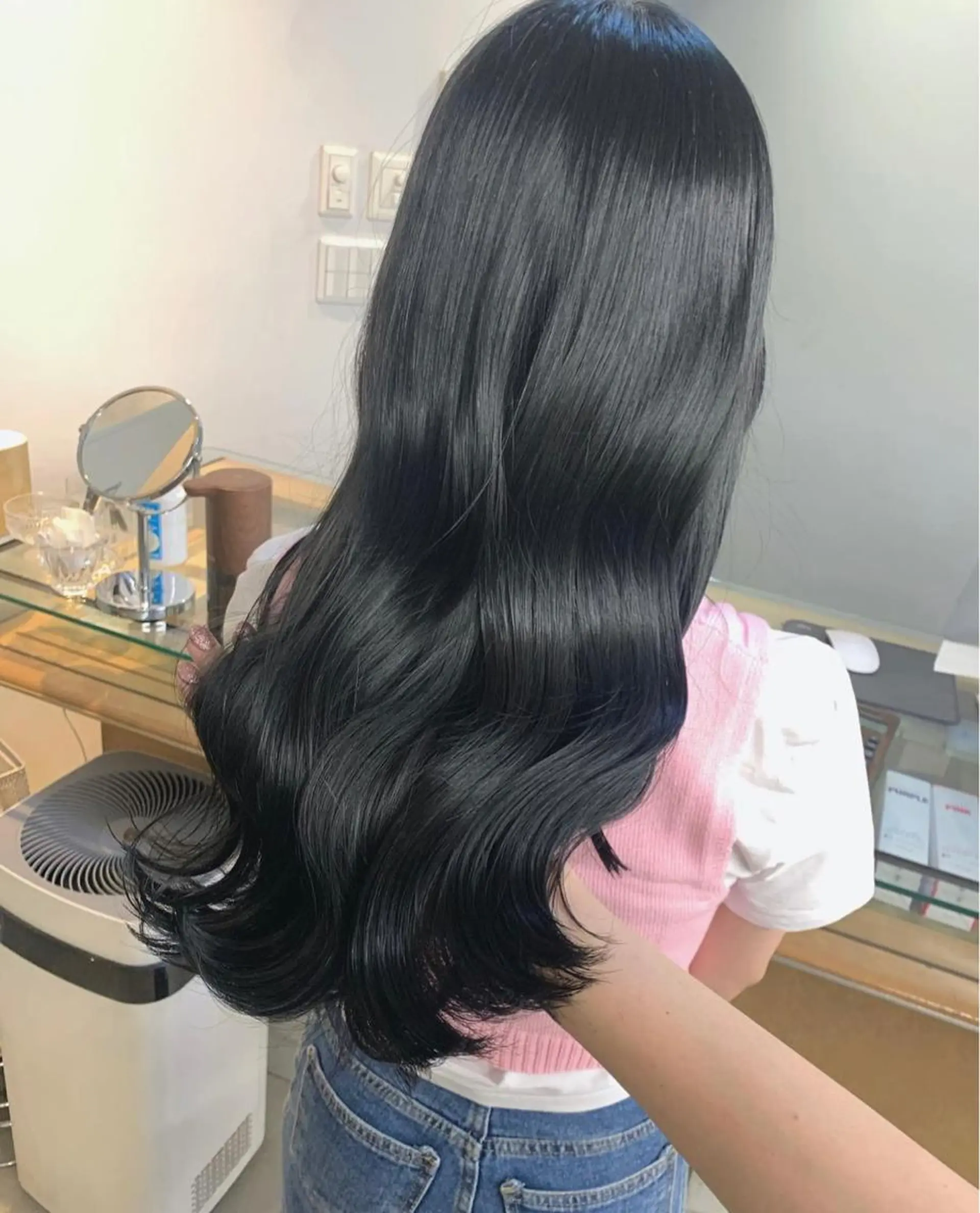 セミロング 🪞艶髪ハイトーン Maya🪞のヘアスタイル