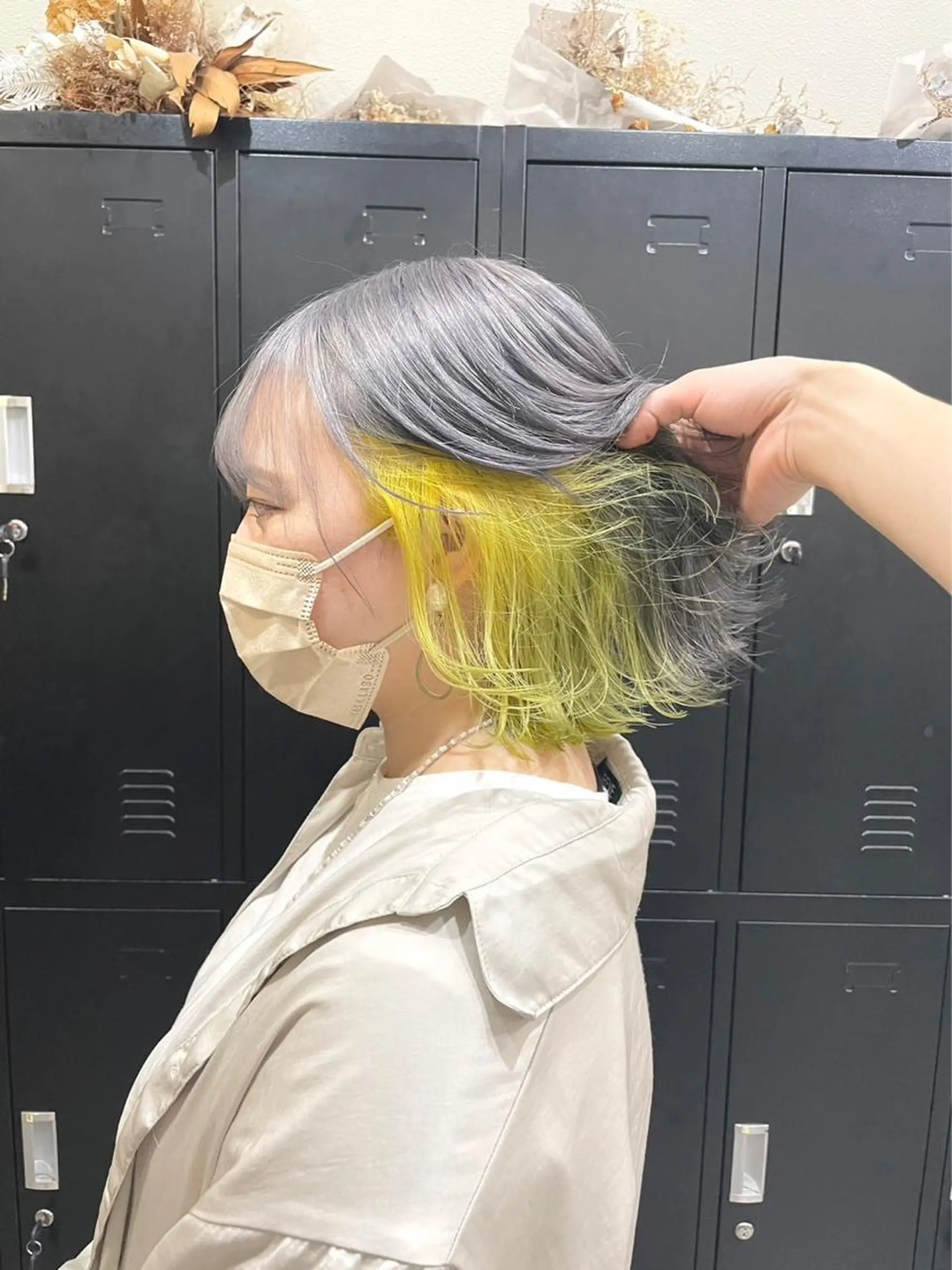 カラー アディクシーカラー バレイヤージュ ブリーチ ケアブリーチ ダブルカラー ヘアカラー 髪質改善 コレマツのヘアスタイル