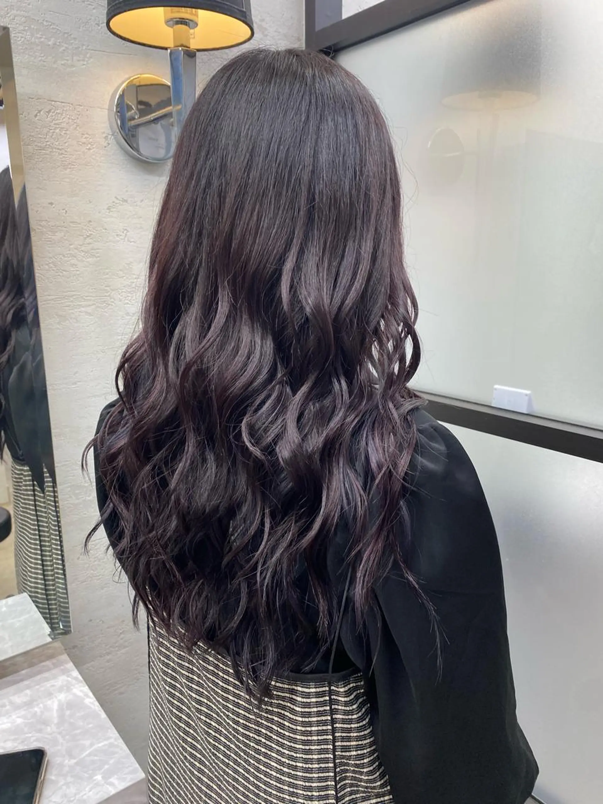 ロング カラー インナーカラー オレンジ パープルカラー カット トリートメント ヘッドスパ 艶カラー吉祥寺🌸 KAZUEのヘアスタイル