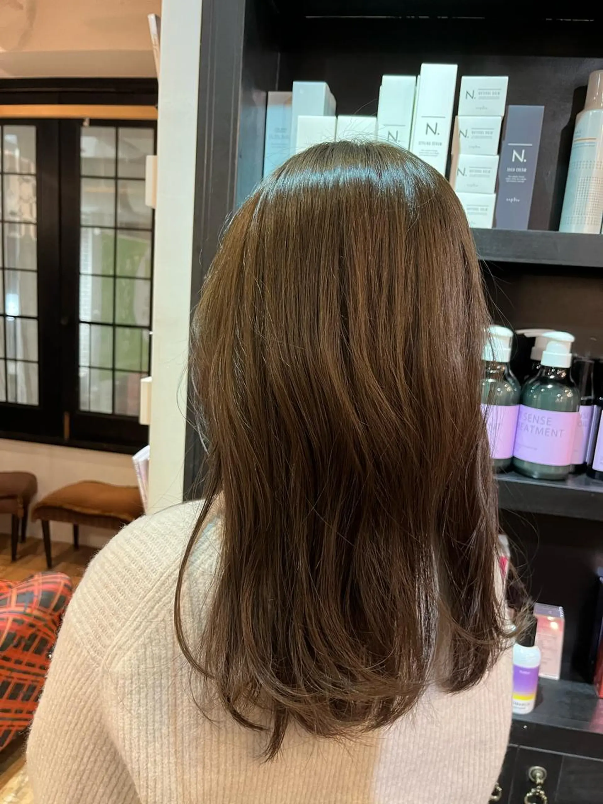 ロング 藤川 千歳のヘアスタイル