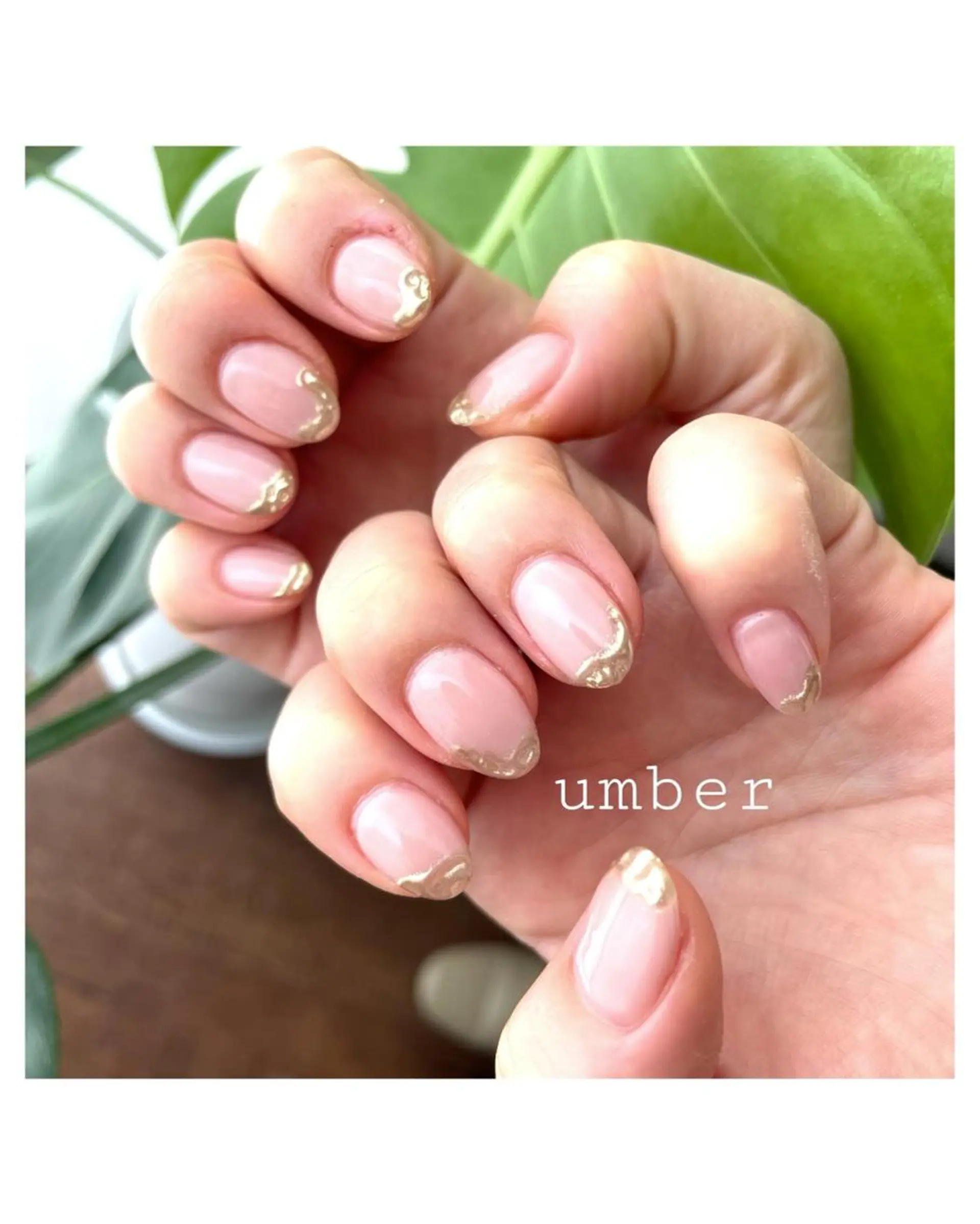 ネイル クリアネイル フラッシュネイル フットネイル フレンチネイル マグネットネイル ハンドネイル umber 三茶1分のネイルデザイン