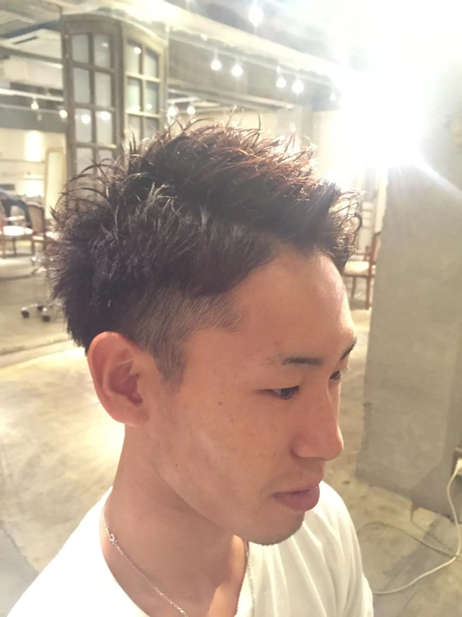 メンズ 刈り上げ こう ちゃんのヘアスタイル