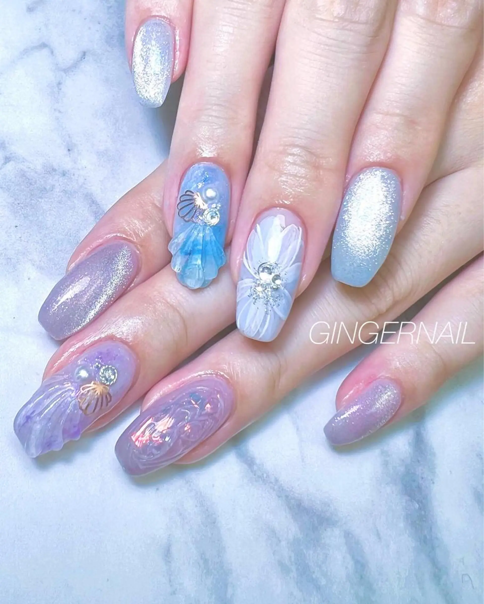 ネイル ハンドネイル ハンドケア GINGER NAIL所属・代々木 GINGERNAILのネイルデザイン