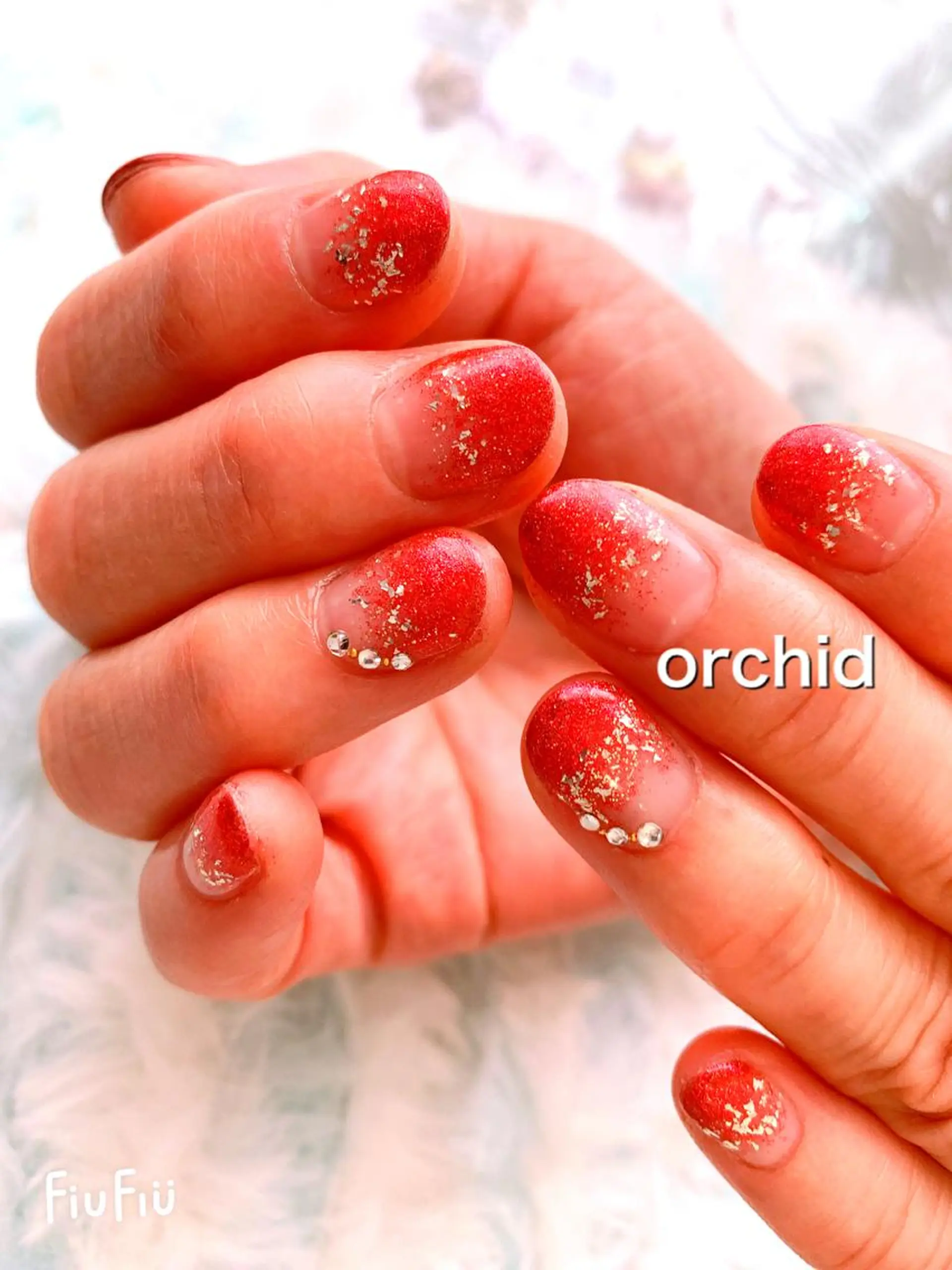 ネイル orchid ♡オーキッドのネイルデザイン