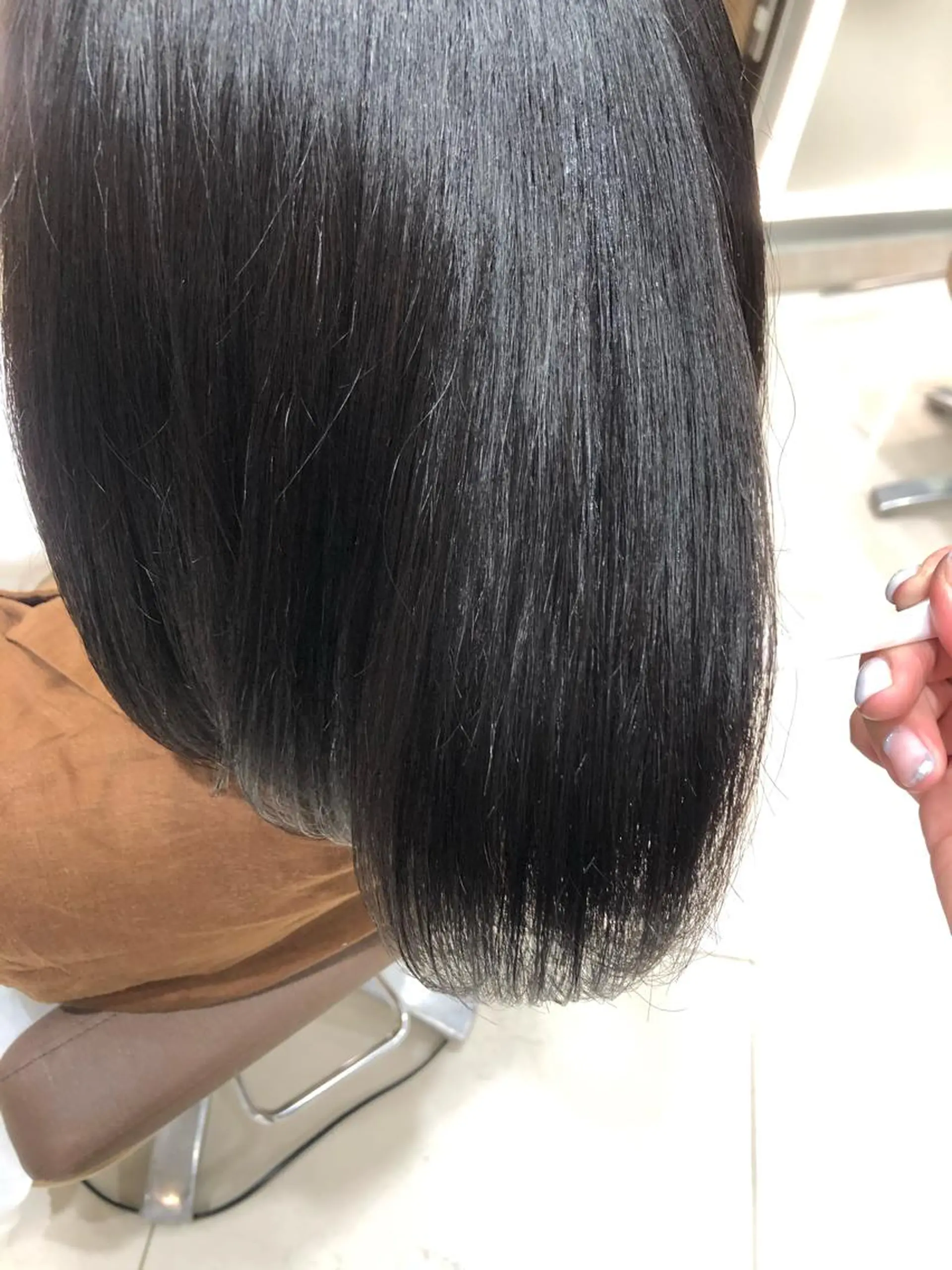 ミディアム カラー ✨髪質改善矯正× ブリーチ✨YU-KIのヘアスタイル