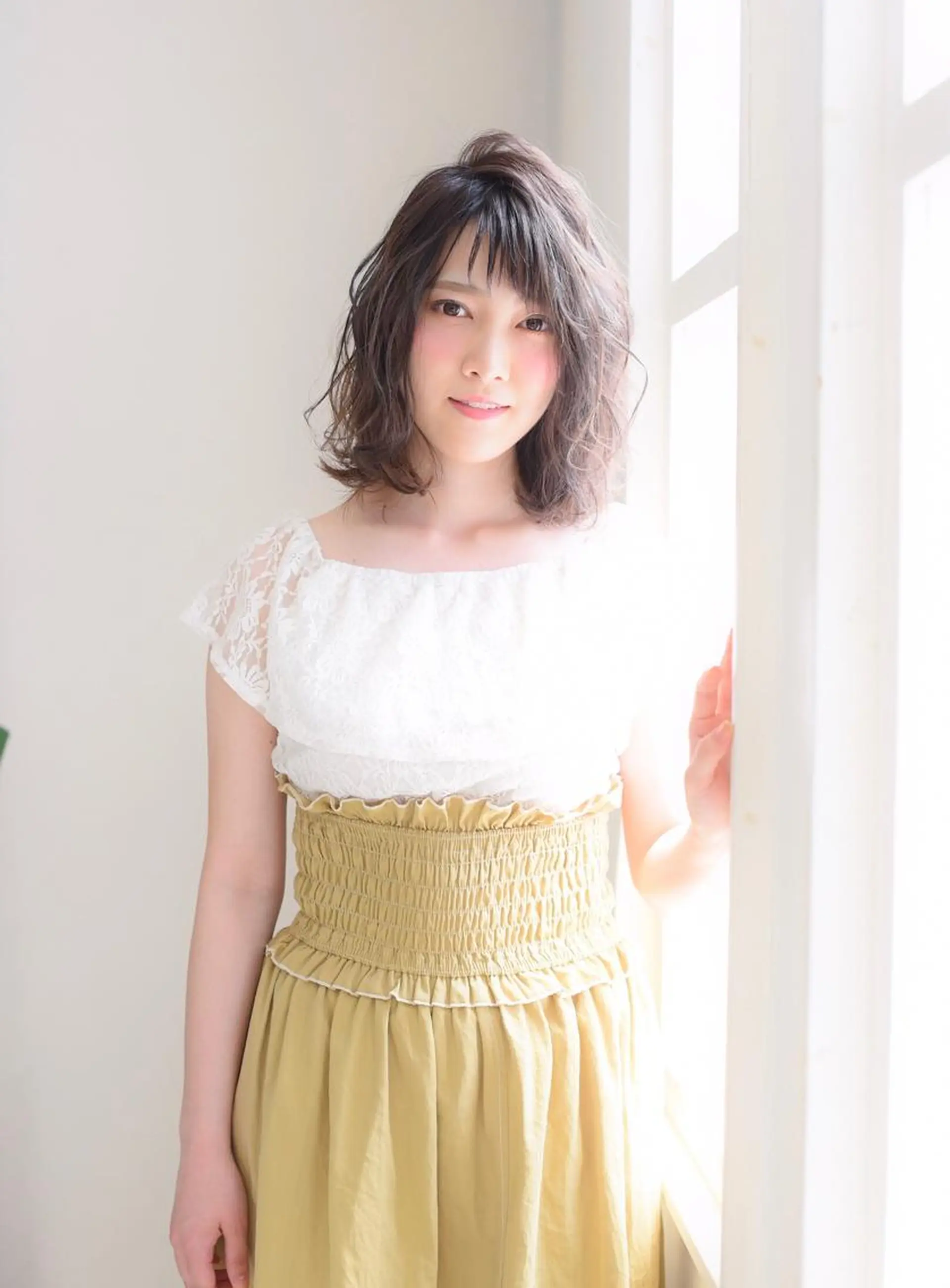 ミディアム カラー 髪質改善/縮毛矯正 /青山　早希🐾のヘアスタイル