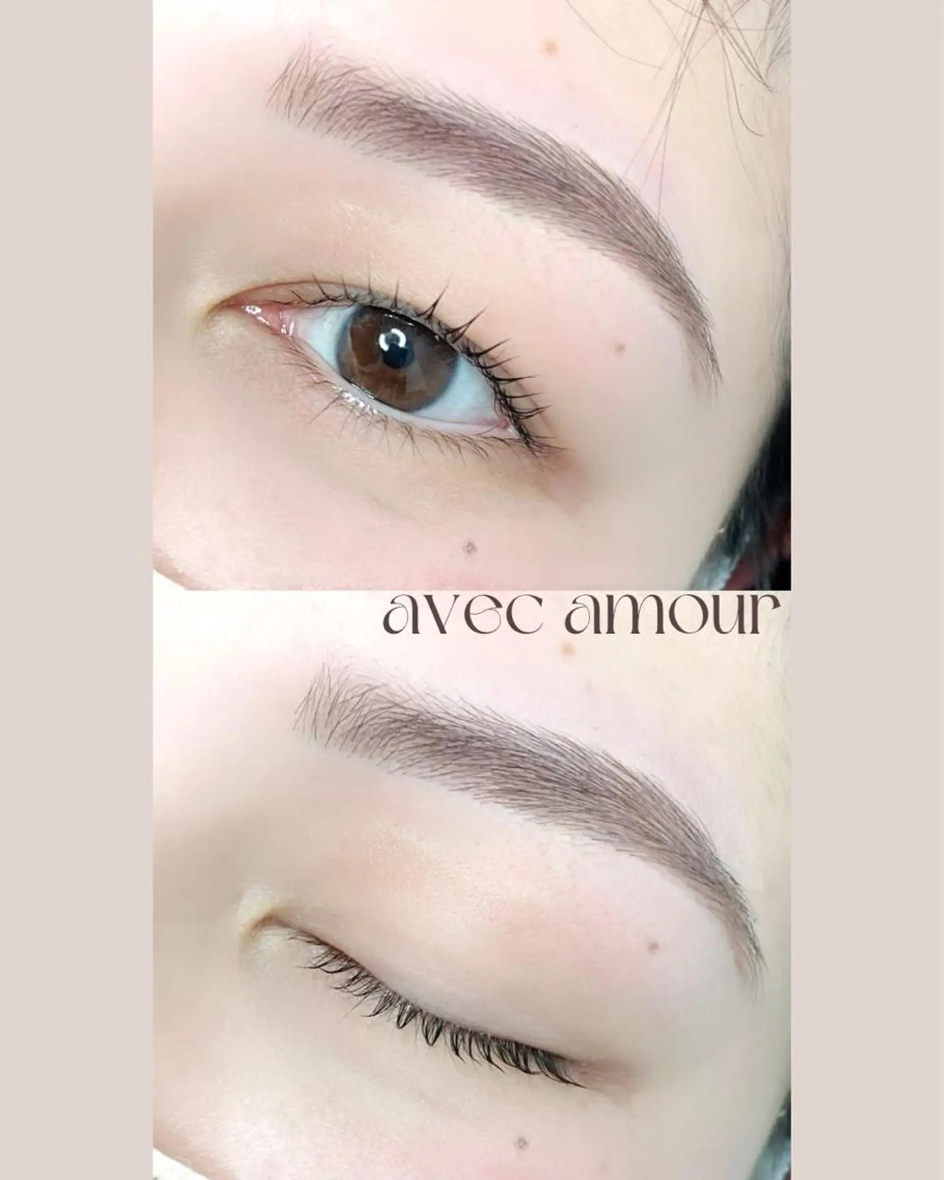 アイブロウ JR豊田駅🫧 avec amourのネイルデザイン