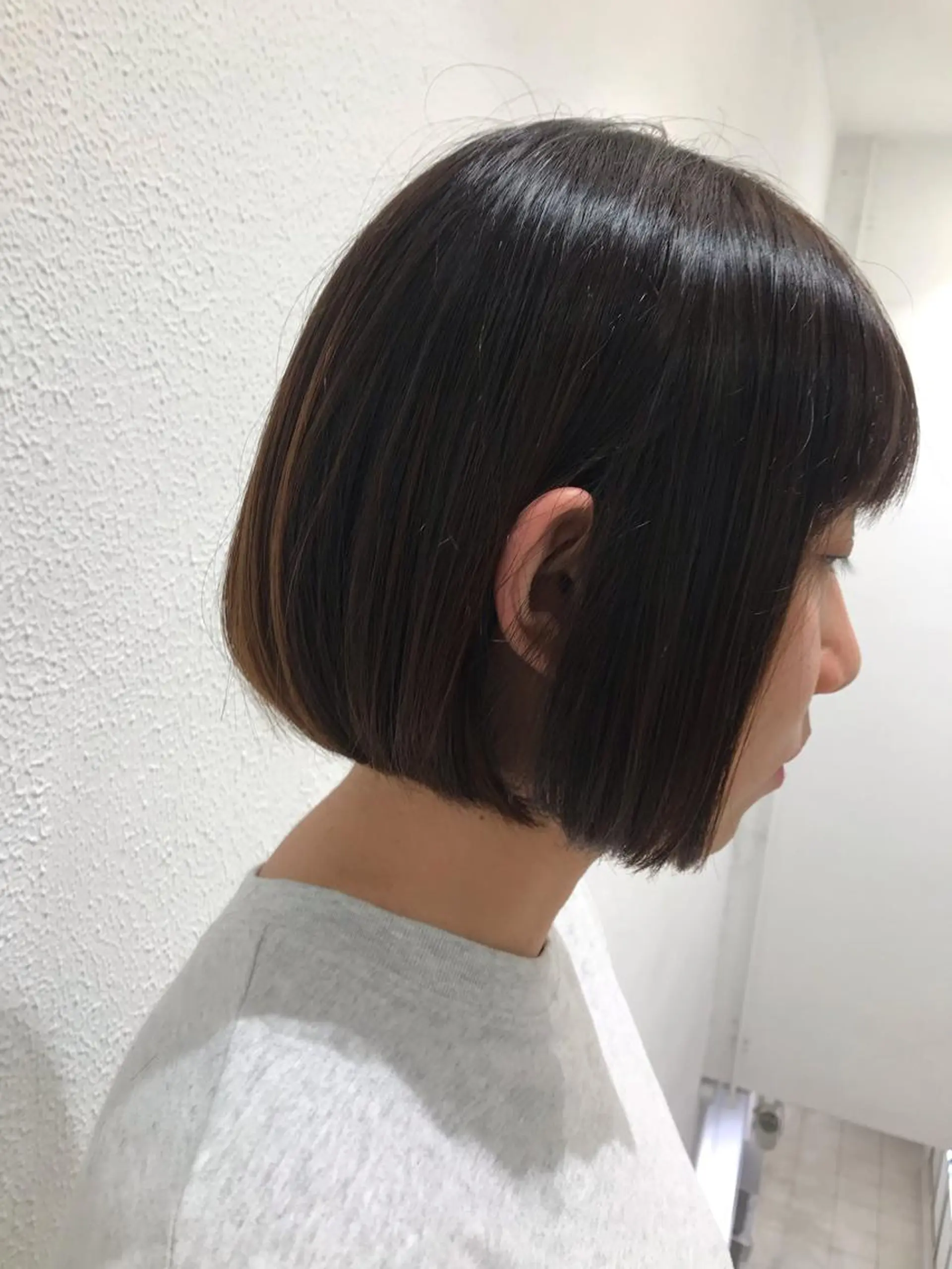 ショート ボブ ウエモト　タク ショート/レイヤーのヘアスタイル