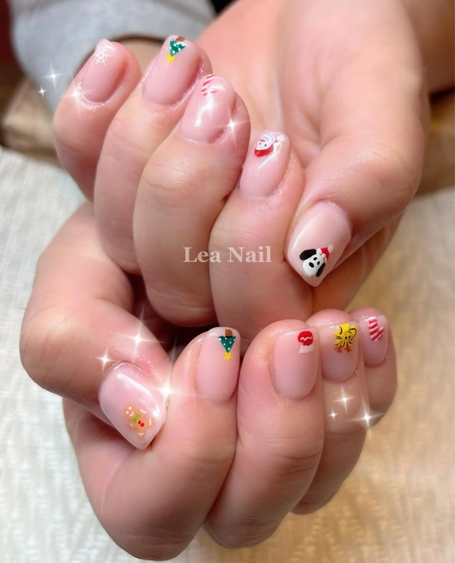 ネイル 冬ネイル クリスマス Lea Nailのネイルデザイン