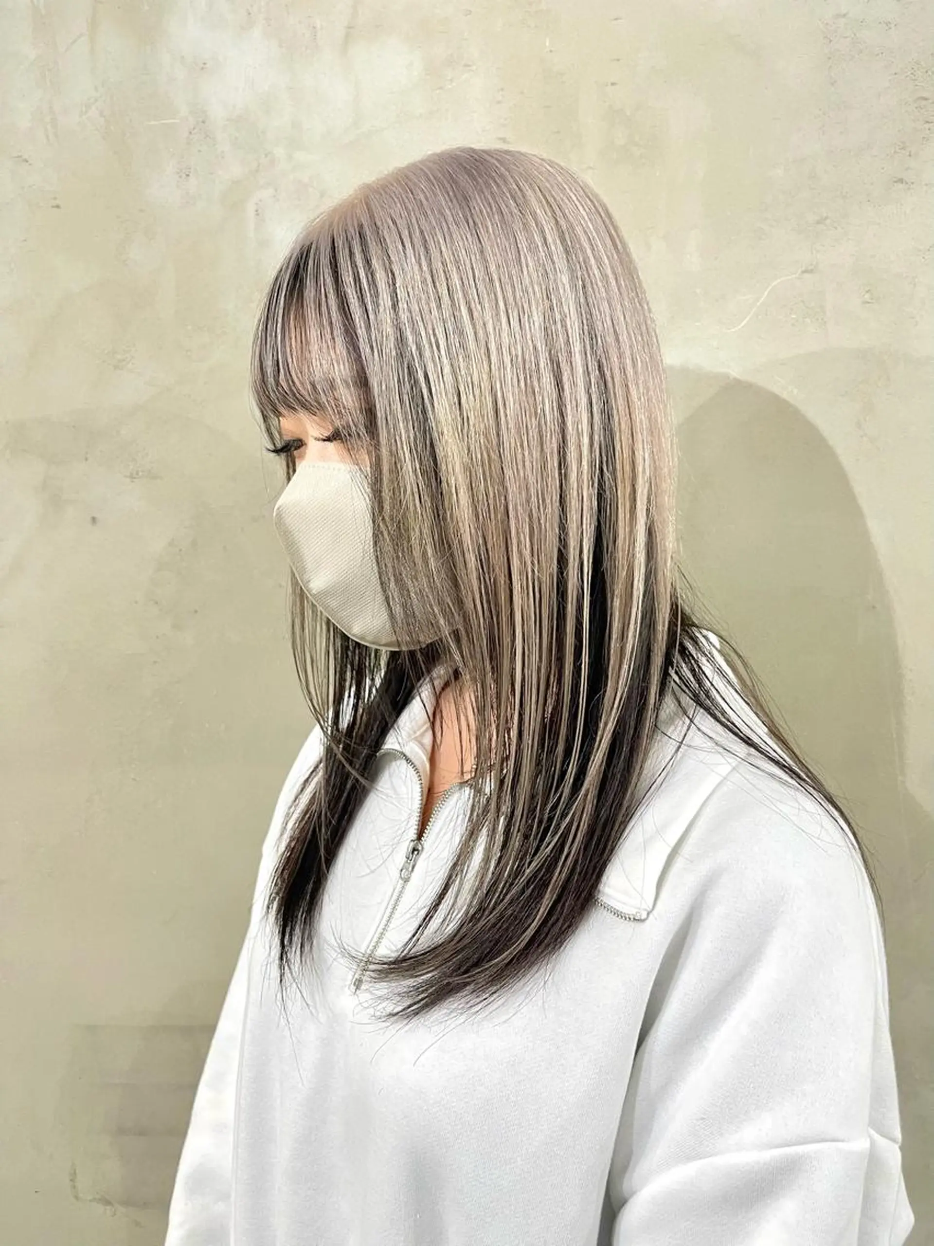 ロング カラー レイヤーカットとハイ トーン/HIROKIのヘアスタイル