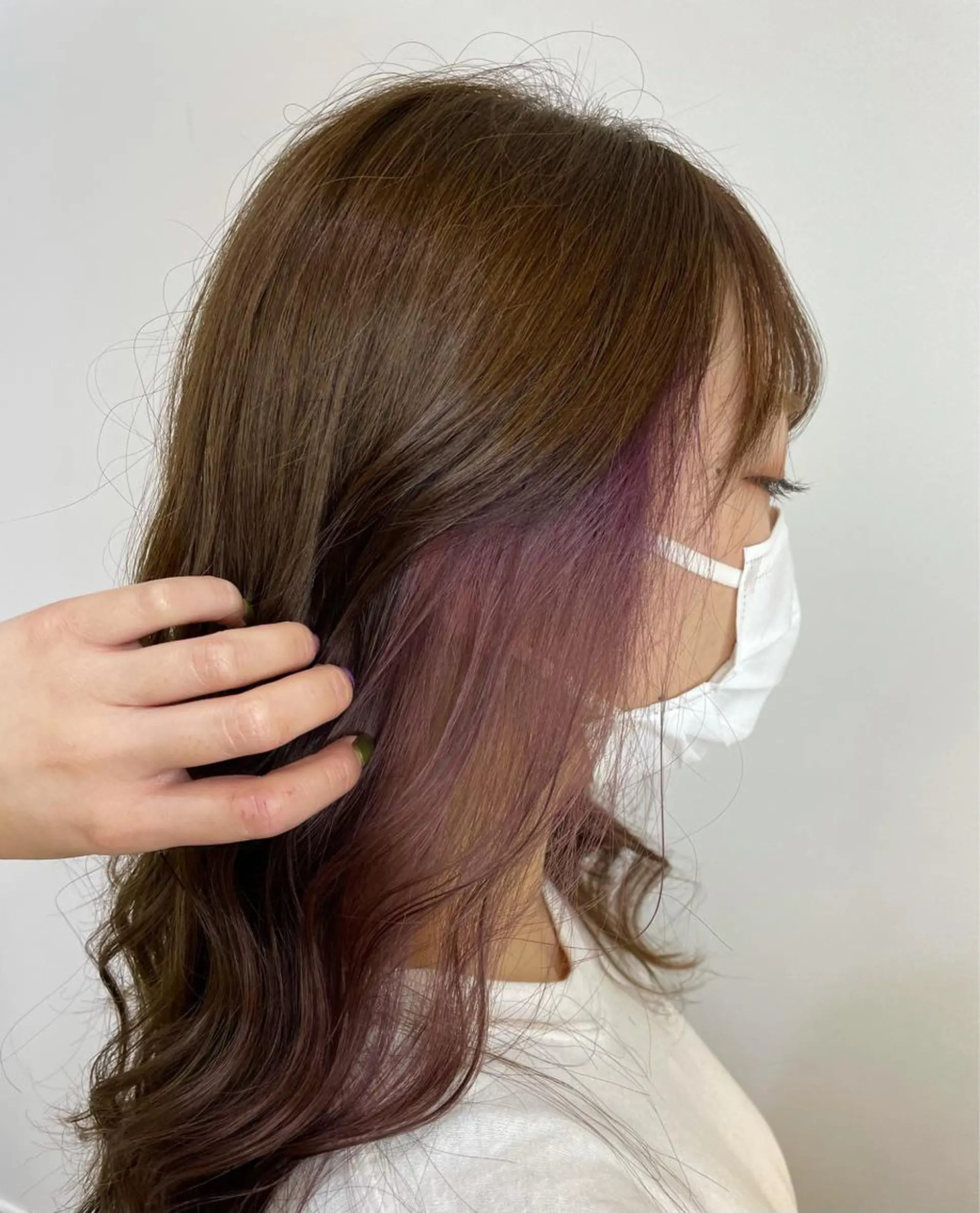 ロング 井上 亜海のヘアスタイル